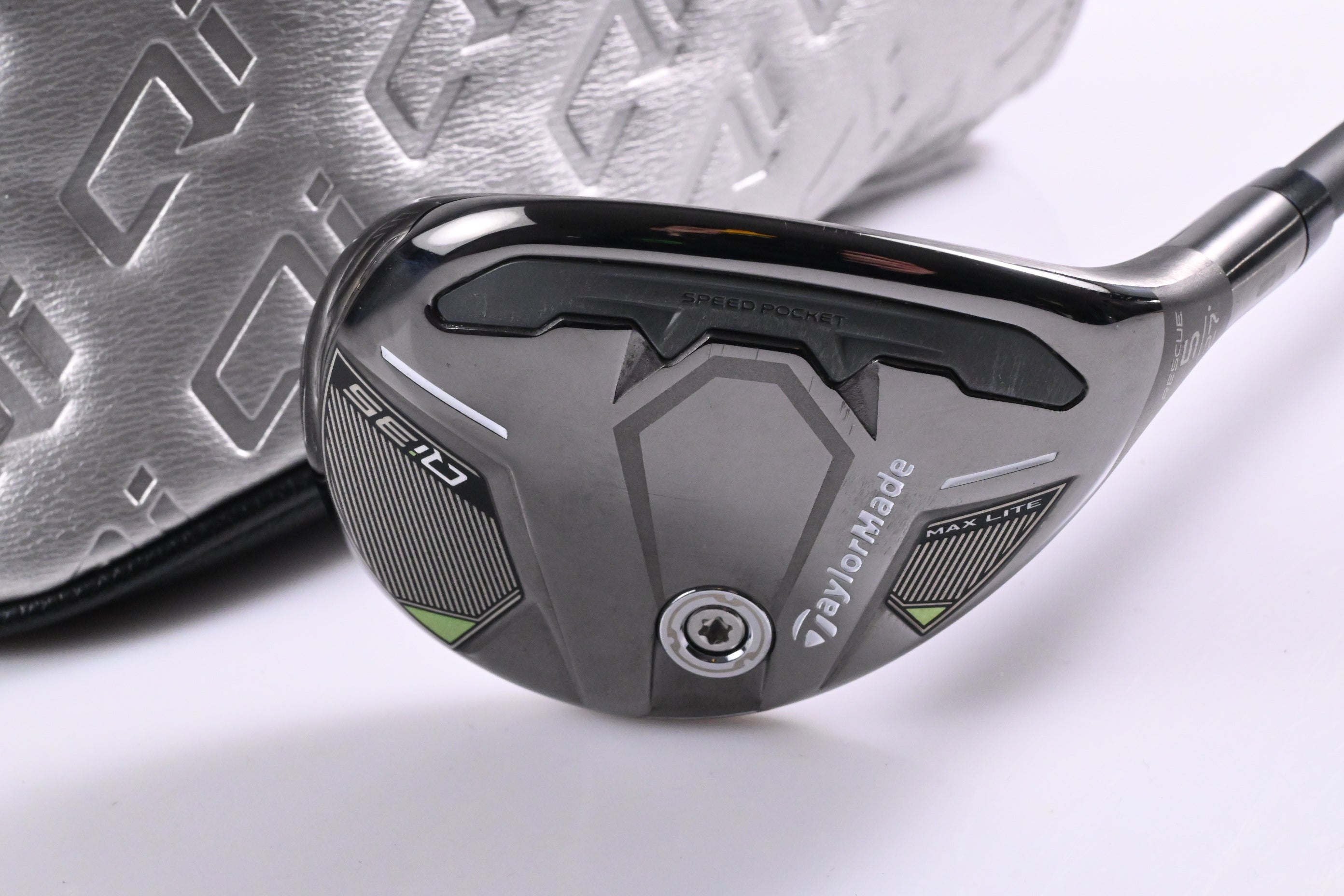 Taylormade Qi35 Max Lite #5 Hybrid / 27 Degree / Senior Flex Vanquish Blue 5