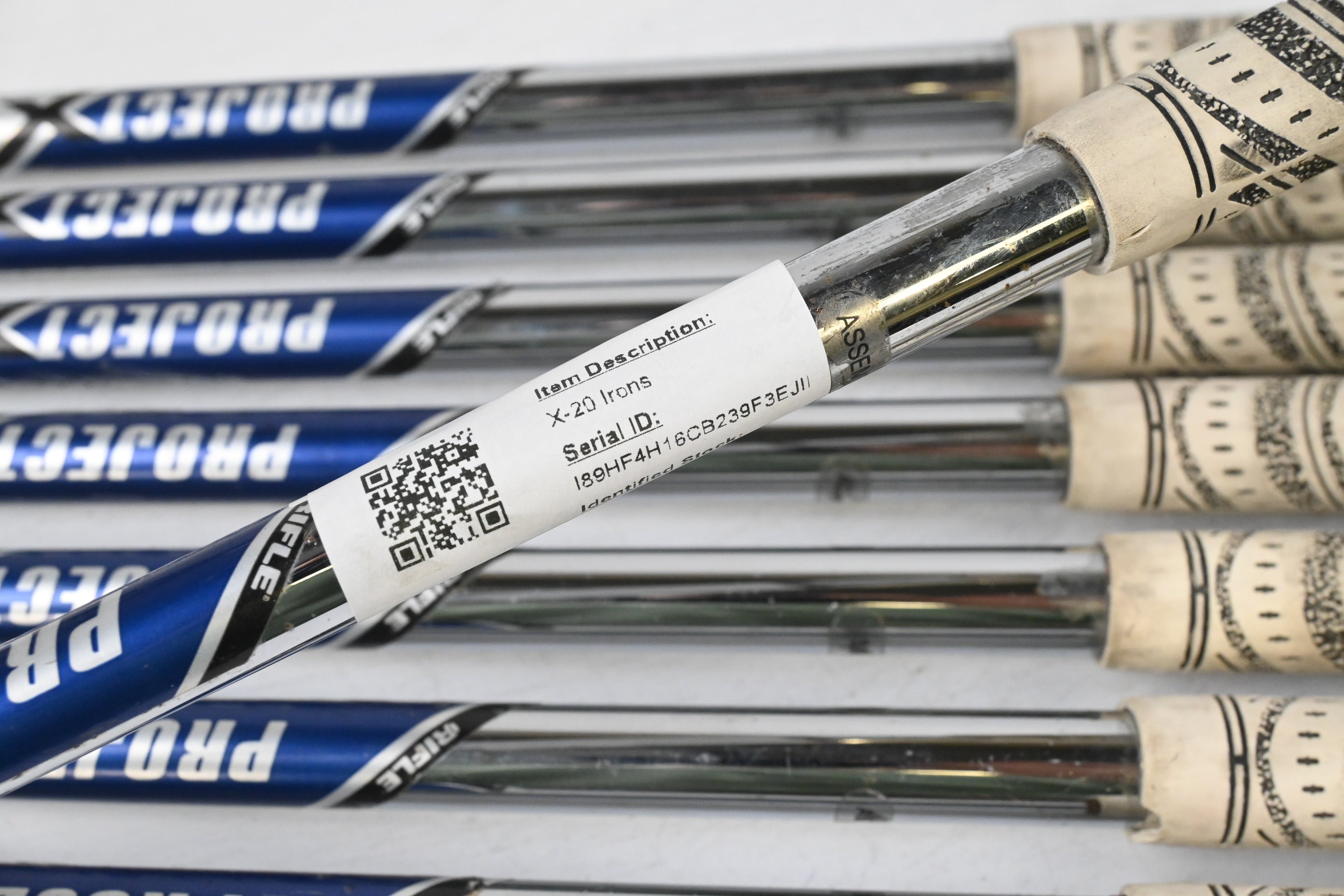 Callaway X-20 Irons / 3-PW / Regular Flex Project X Flighted Shafts