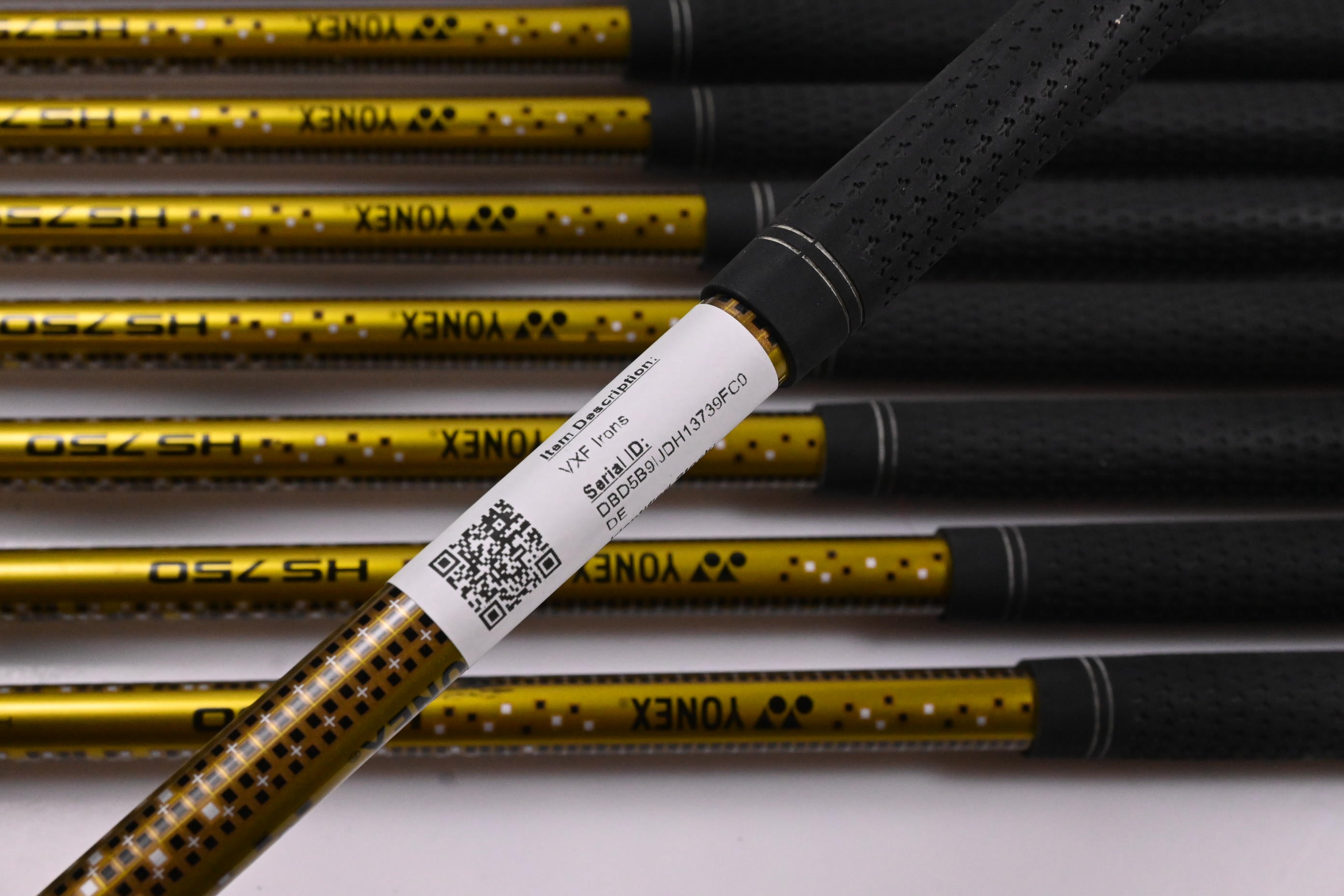 Yonex VXF Irons / 4-PW+GW+SW  / Light Flex Yonex HS750 Shafts