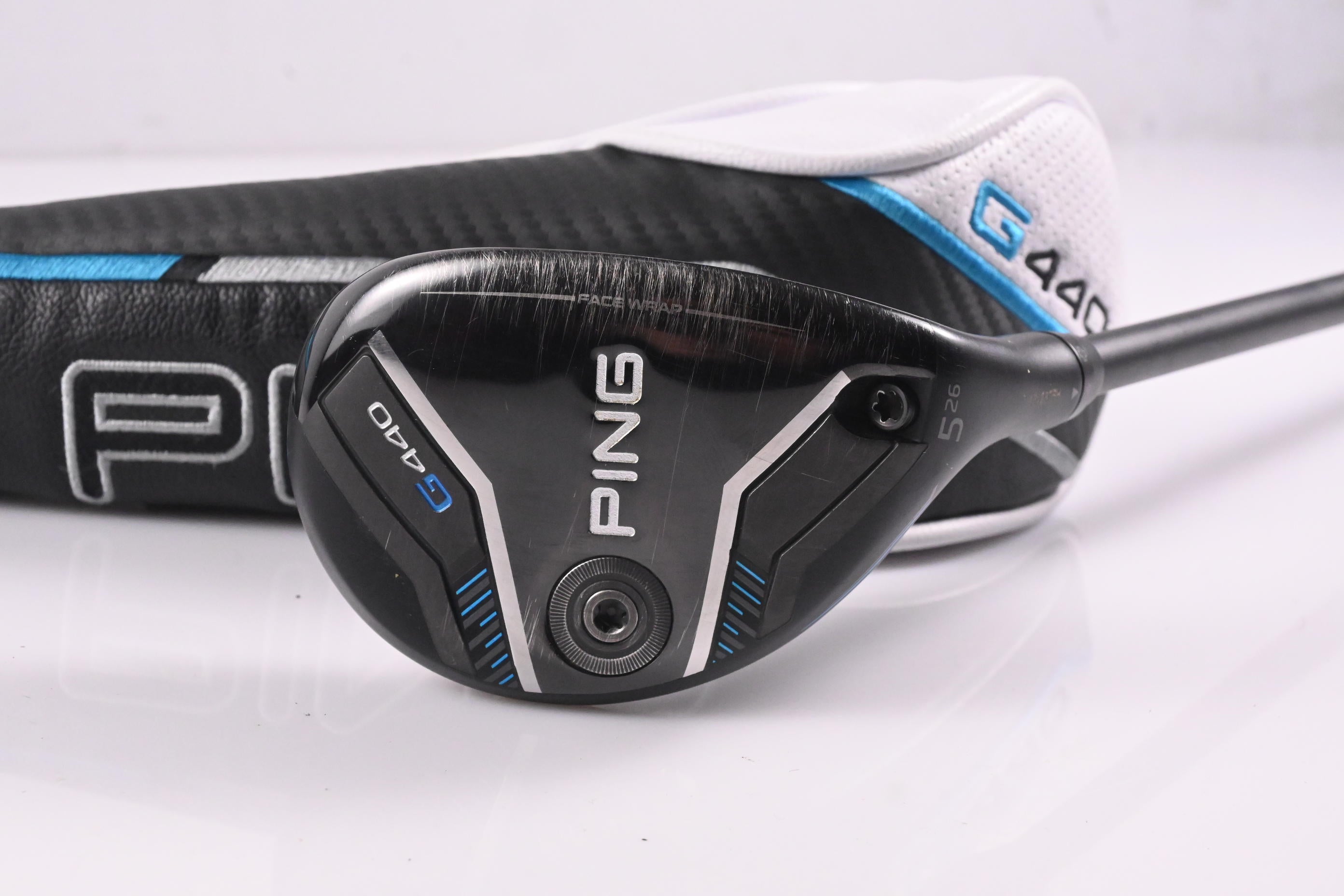 Ping G440 #5 Hybrid / 26 Degree / Regular Flex Ping ALTA CB Blue 70 Shaft