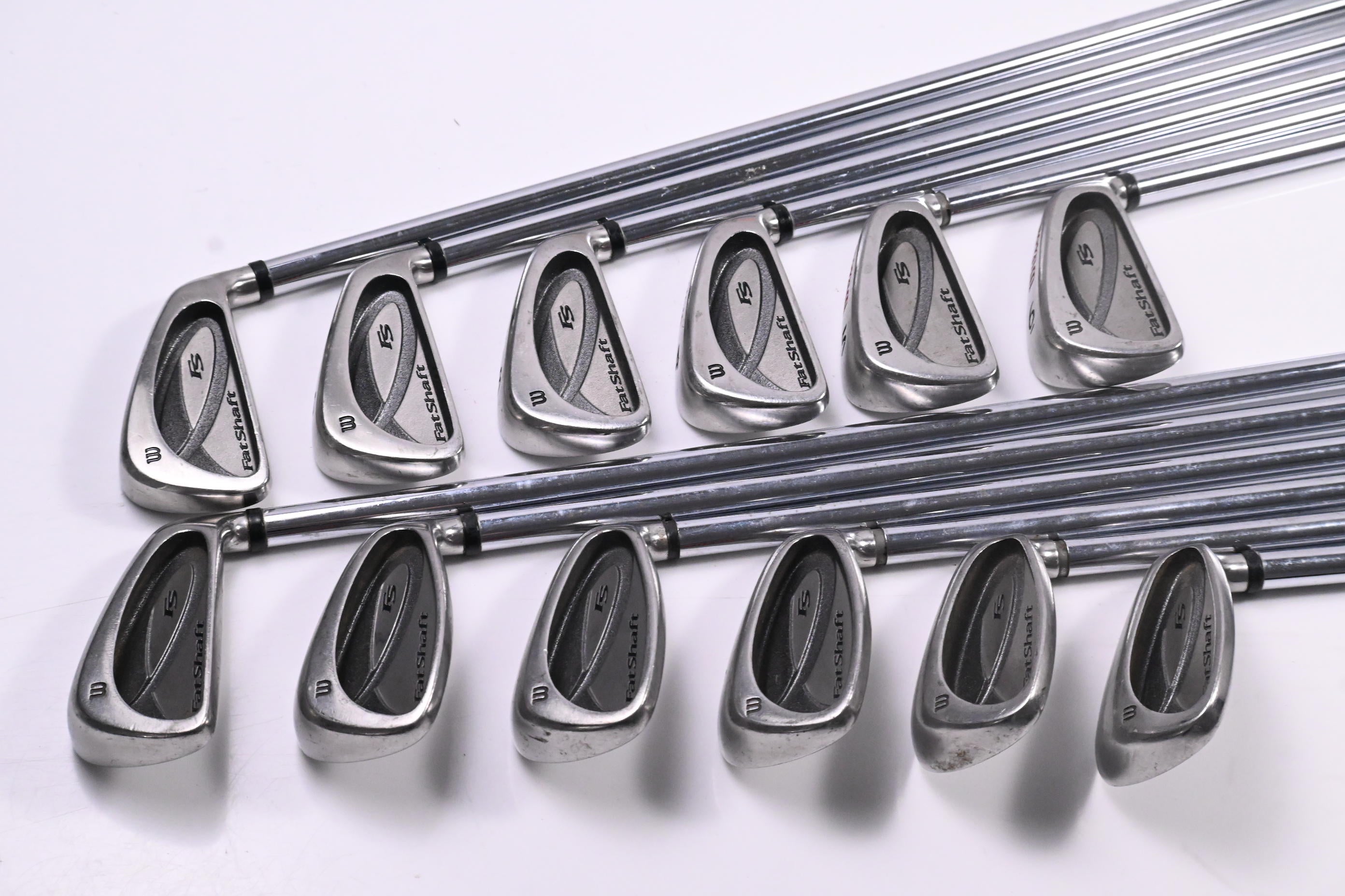 Wilson Fat Shaft Irons / 1-PW-SW / Regular Flex Dynamic Gold Shafts