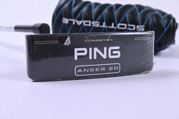 Left Hand Ping 2024 Anser 2D Putter / Black Dot / 34 Inch