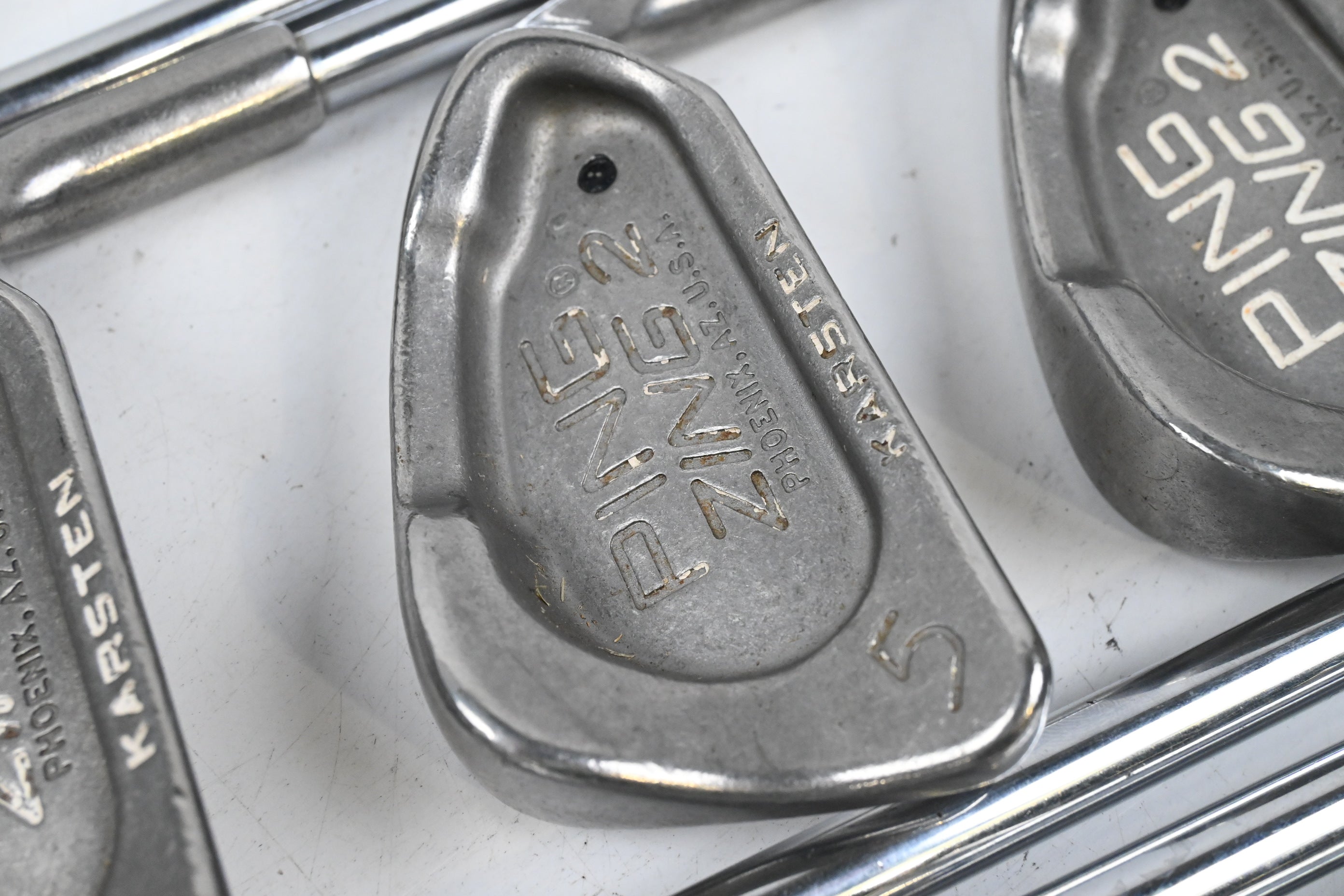 Ping Zing 2 Irons / 3-PW+SW / Black Dot / Regular Flex Ping Karsten JZ Shafts