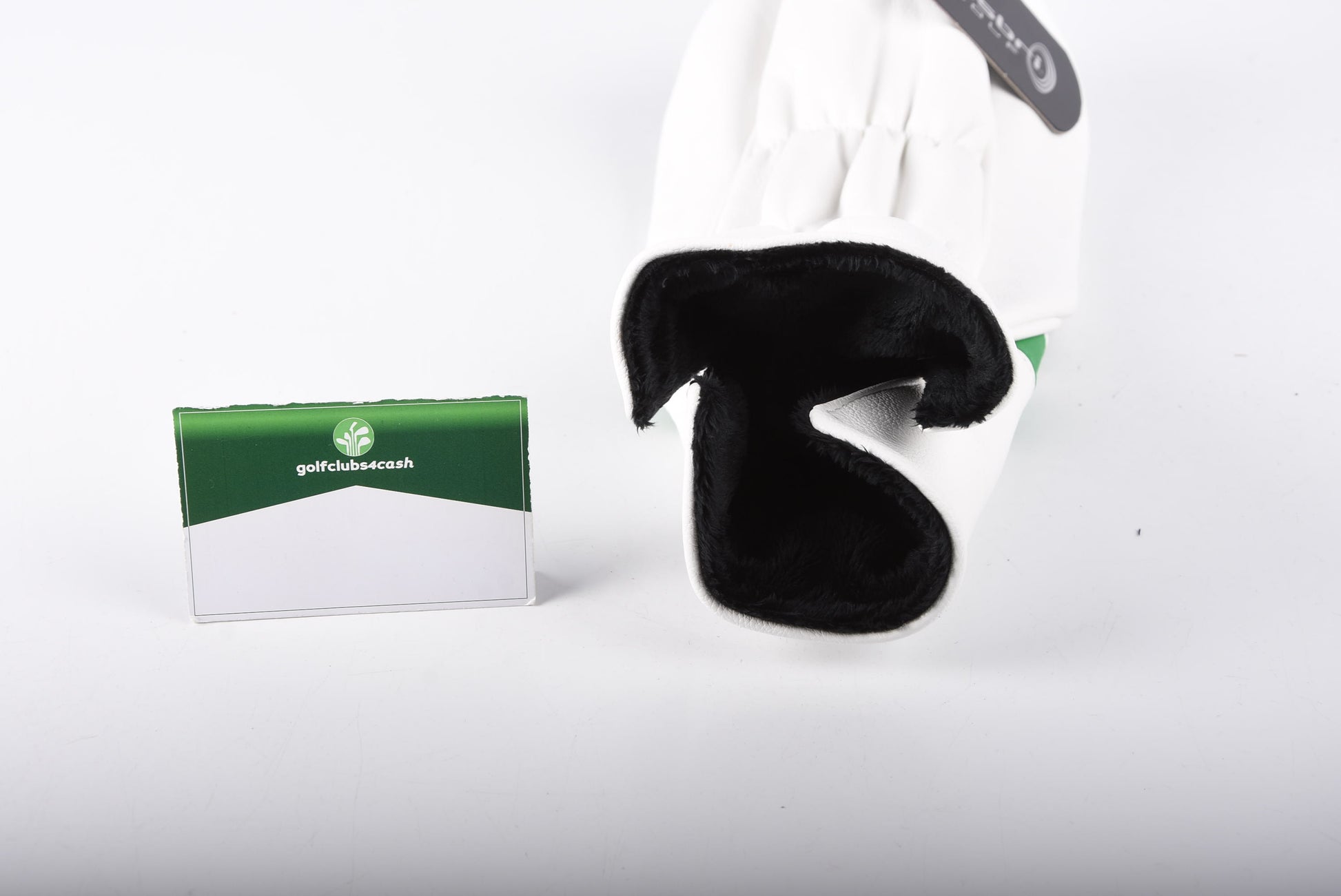 Golfclubs4cash Branded Headcover - Driver / White &amp; Green