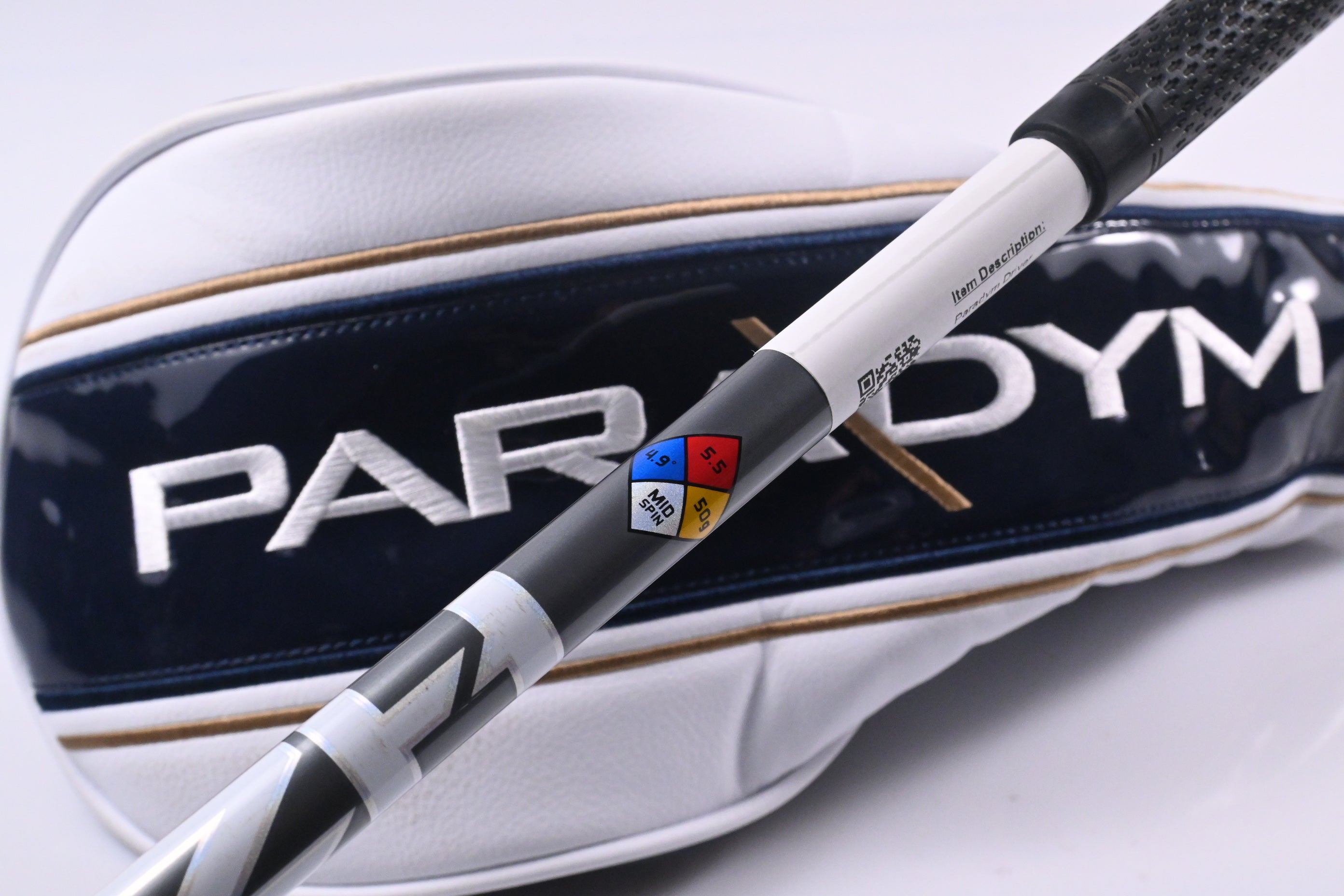 Callaway Paradym Driver / 9 Degree / Regular Flex HZRDUS Silver 50