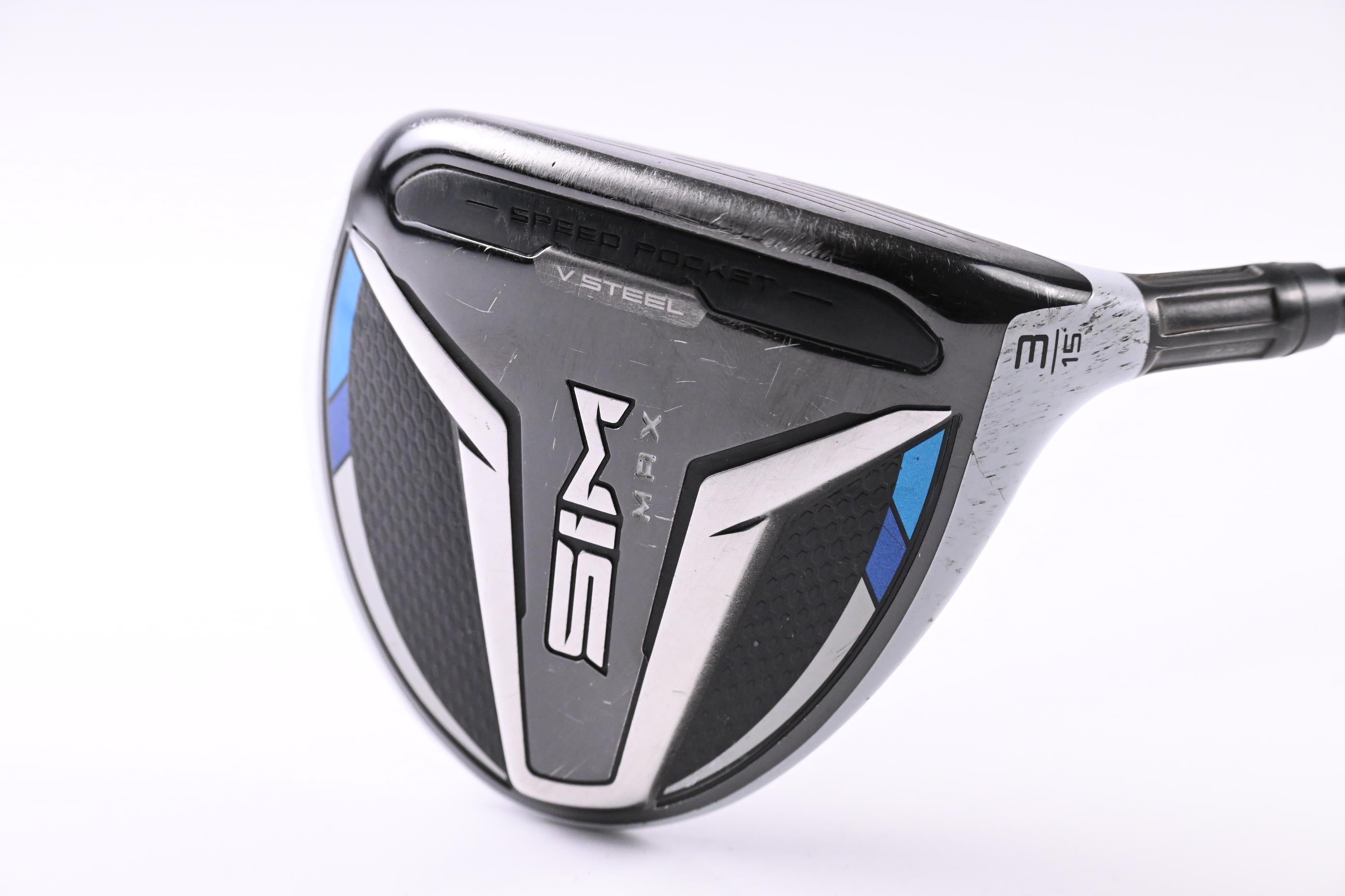 Taylormade SIM Max #3 Wood / 15 Degree / Regular Flex Kai'li Blue 60 Shaft