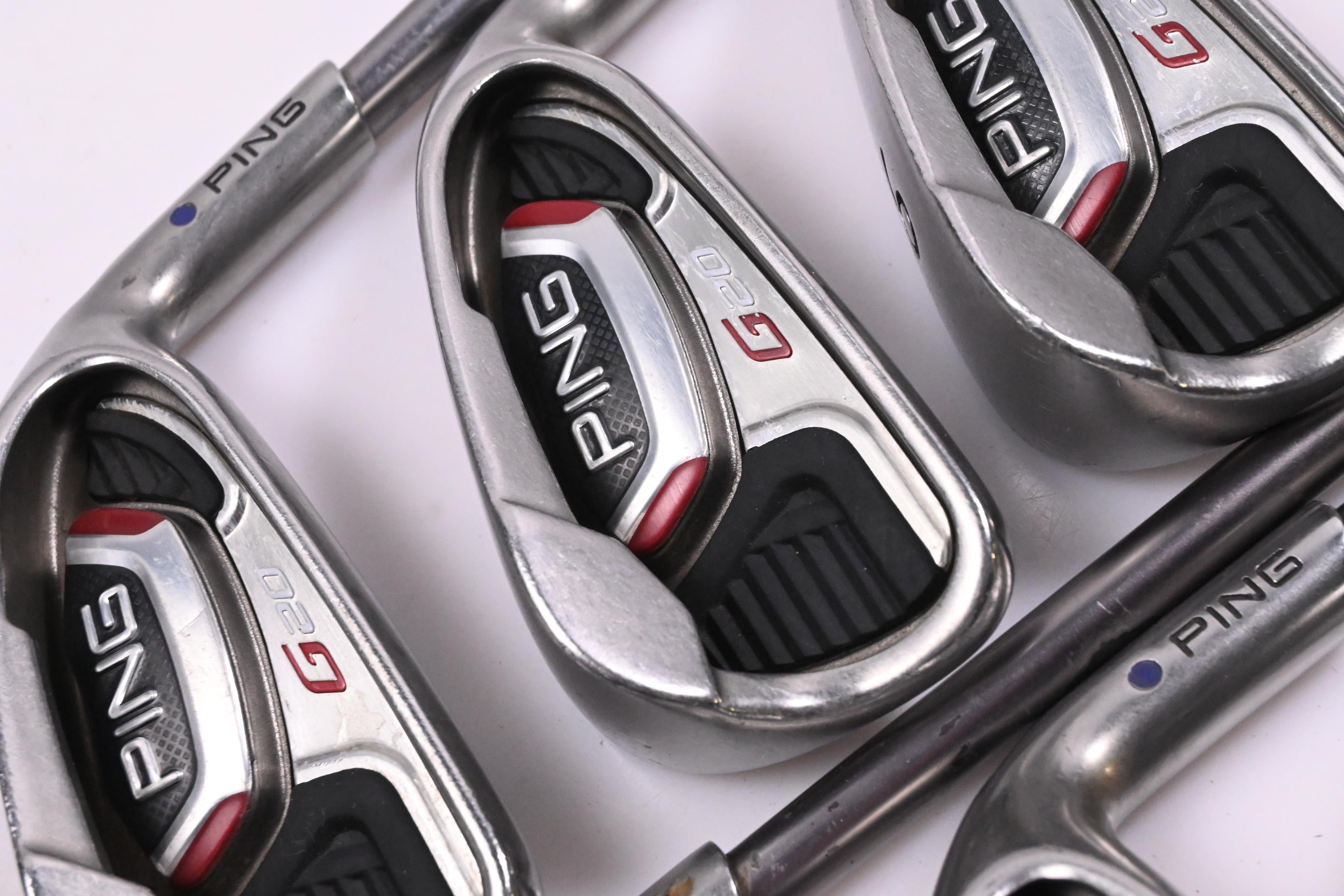 Ping G20 Irons / 4-9i / Blue Dot / Senior Flex Ping TFC 169 Shafts