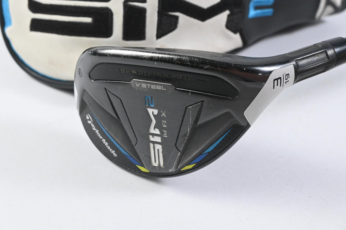 Taylormade SIM2 Max #3 Hybrid / 19 Degree / Regular Flex Ventus Blue 6 Shaft