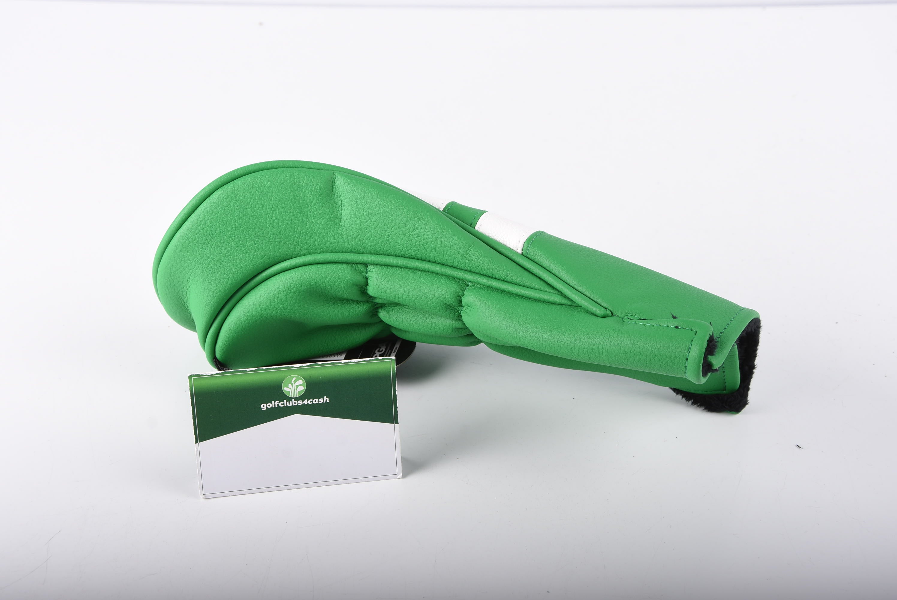 Golfclubs4cash Branded Headcover - Fairway / Green &amp; White