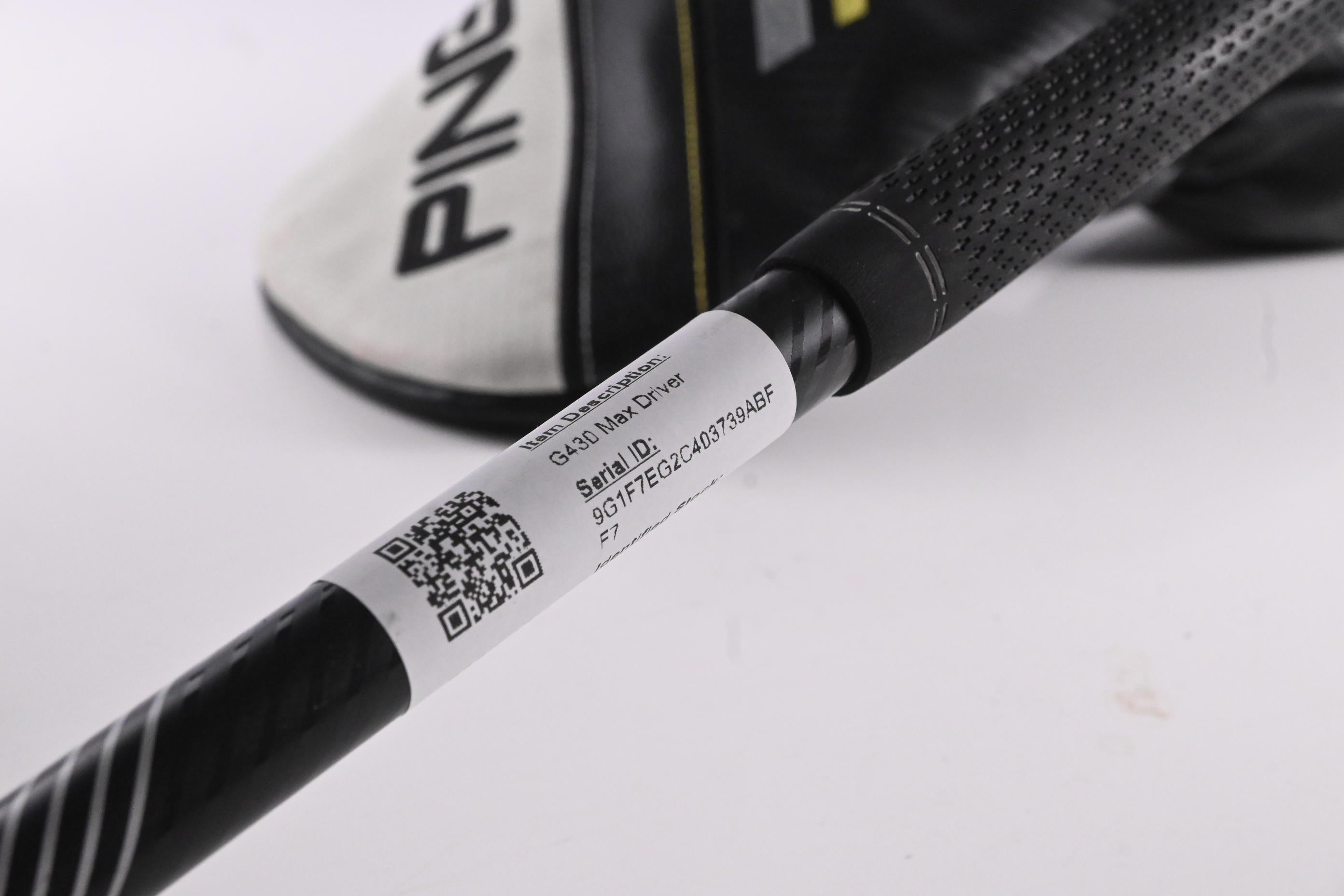 Ping G430 Max Driver / 10.5 Degree / Stiff Flex Ping Tour 2.0 Black 65 Shaft
