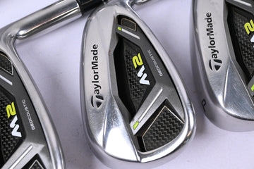 TaylorMade M2 2019 Irons / 4-PW+SW / Regular Flex REAX Steel 88 Shafts