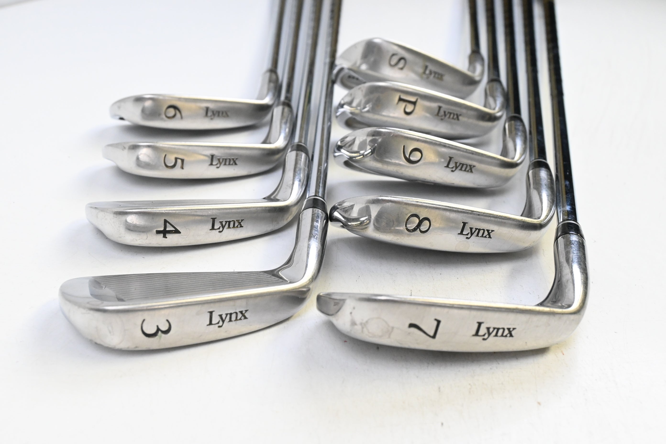Lynx Black Cat 2019 Irons / 3-PW+SW / Regular Flex Lynx Black Cat Shafts