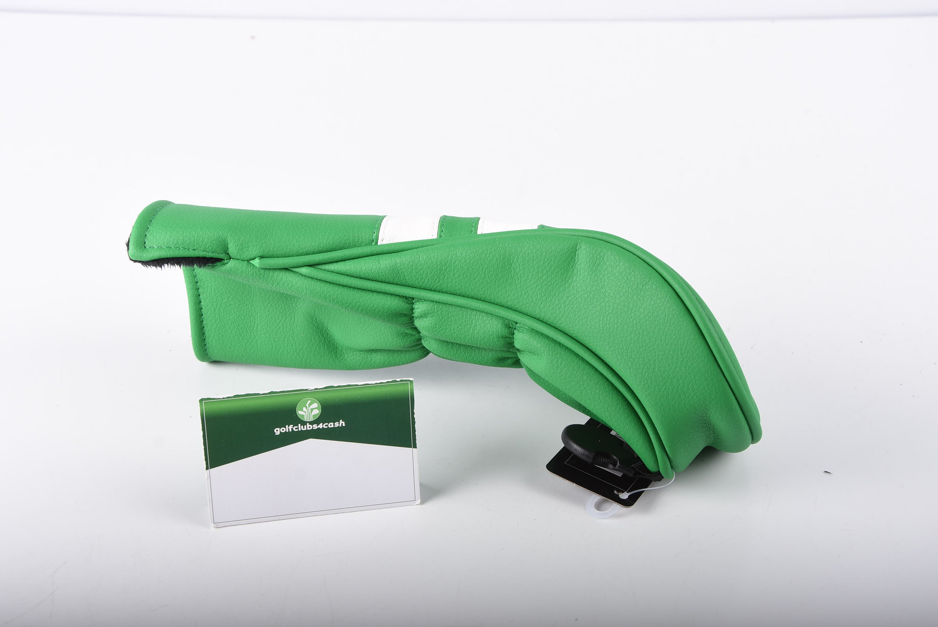 Golfclubs4cash Branded Headcover - Fairway / Green &amp; White