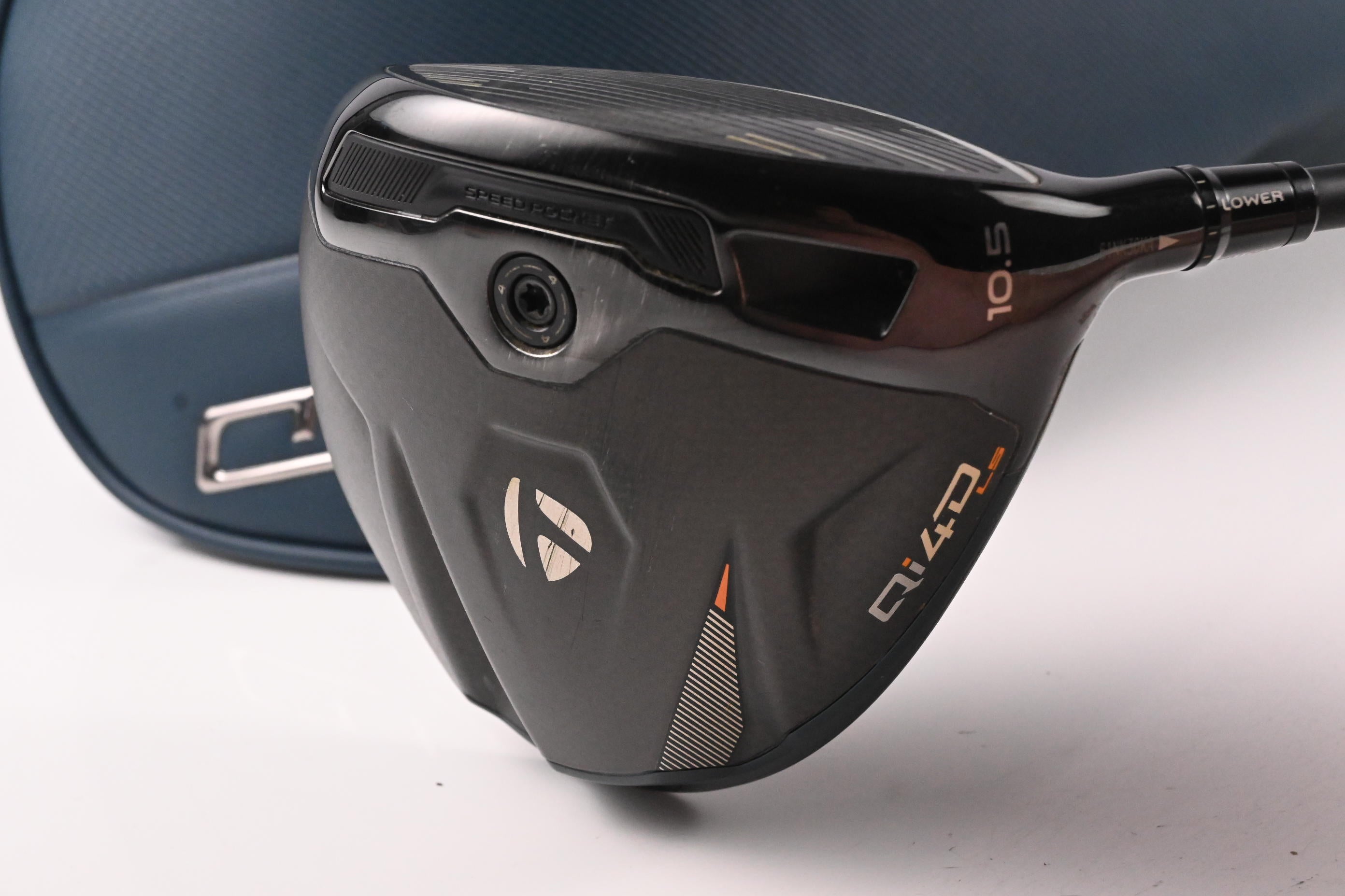 Taylormade Qi4D LS Driver / 10.5 Degree / Stiff Flex Reax Blue 50 Shaft