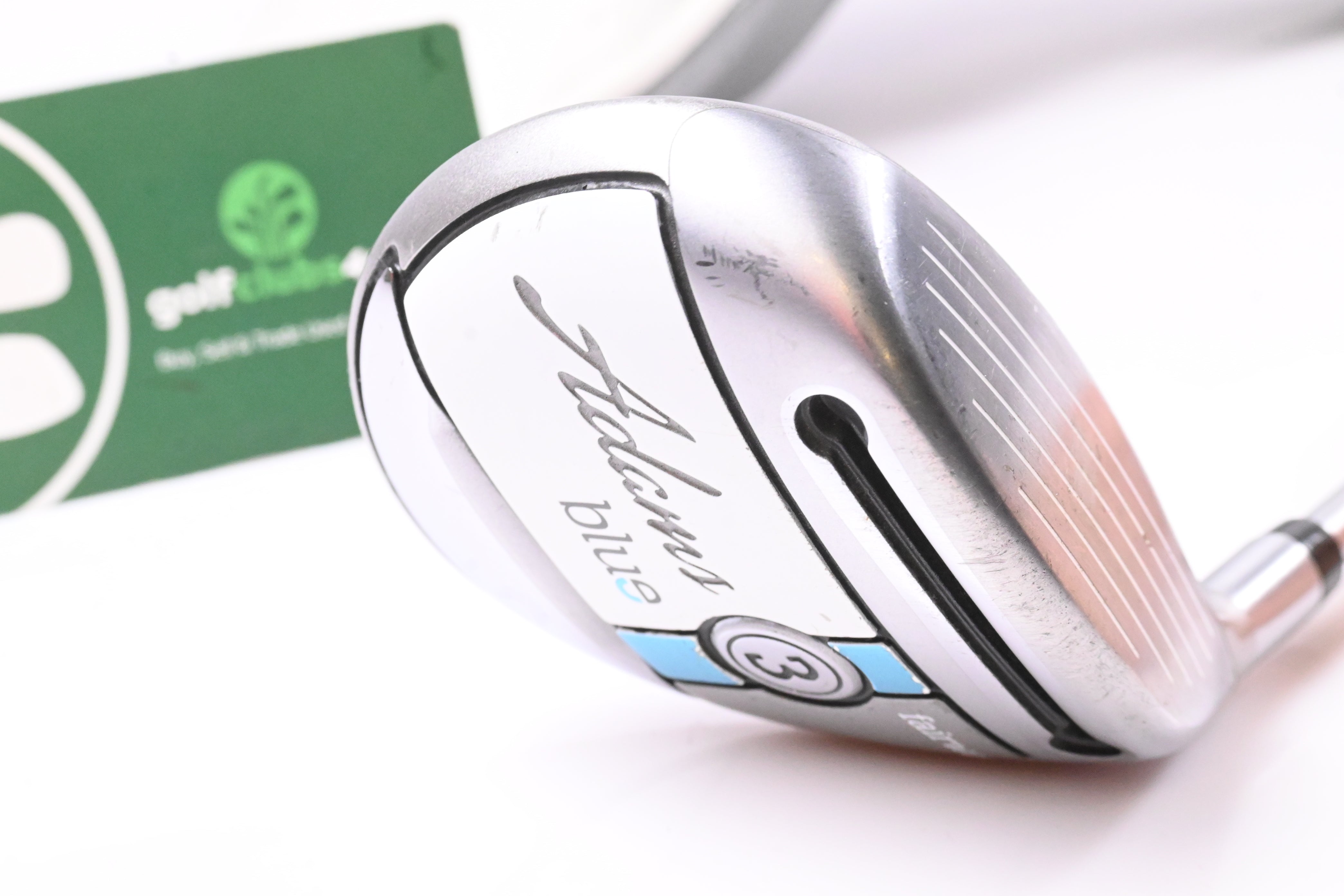 Ladies Adams Blue #3 Wood / 15 Degree / Ladies Flex Aldila SlimTech 45 Shaft