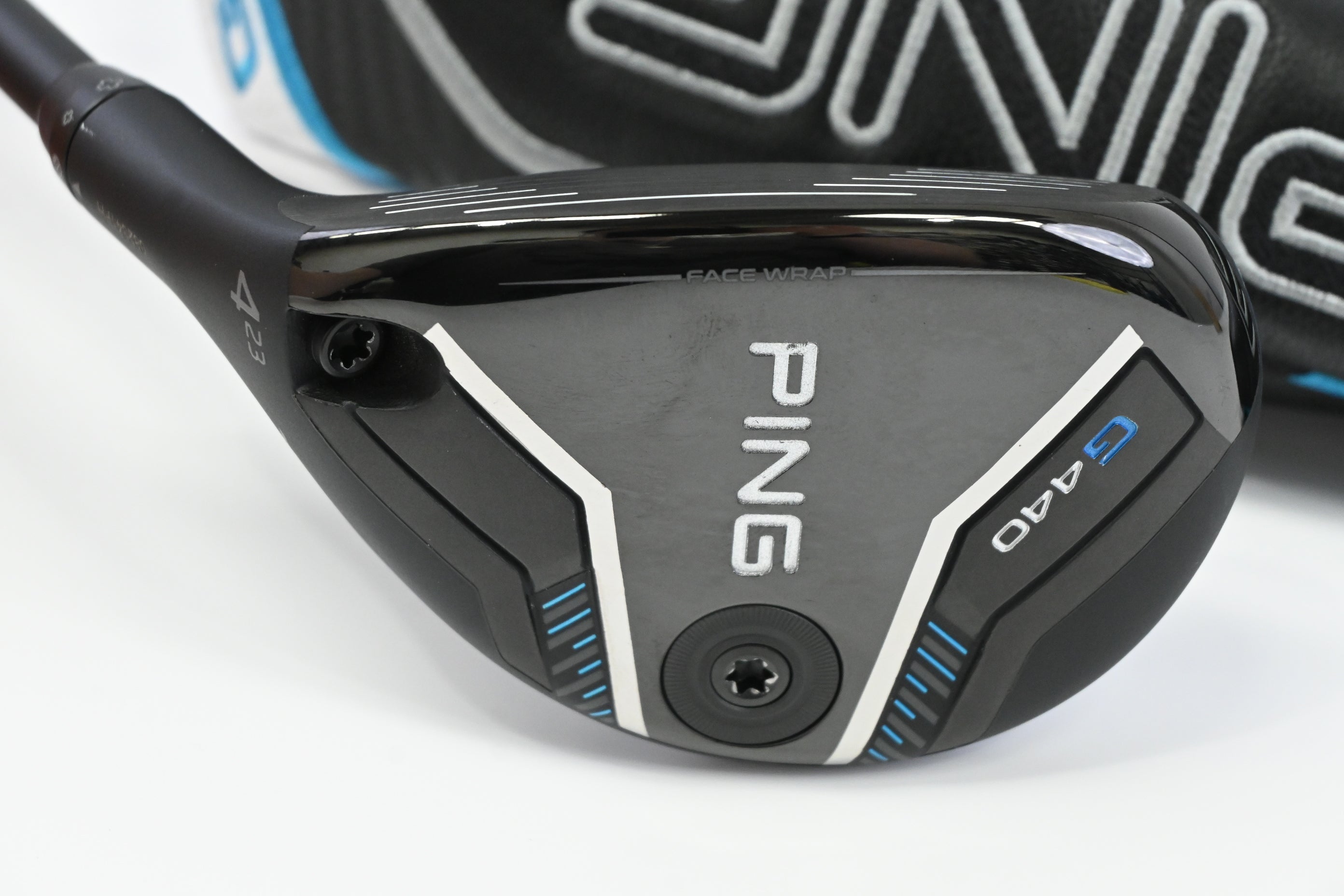Left Hand Ping G440 #4 Hybrid / 23 Degree / Regular Flex Ping Alta CB Blue 70