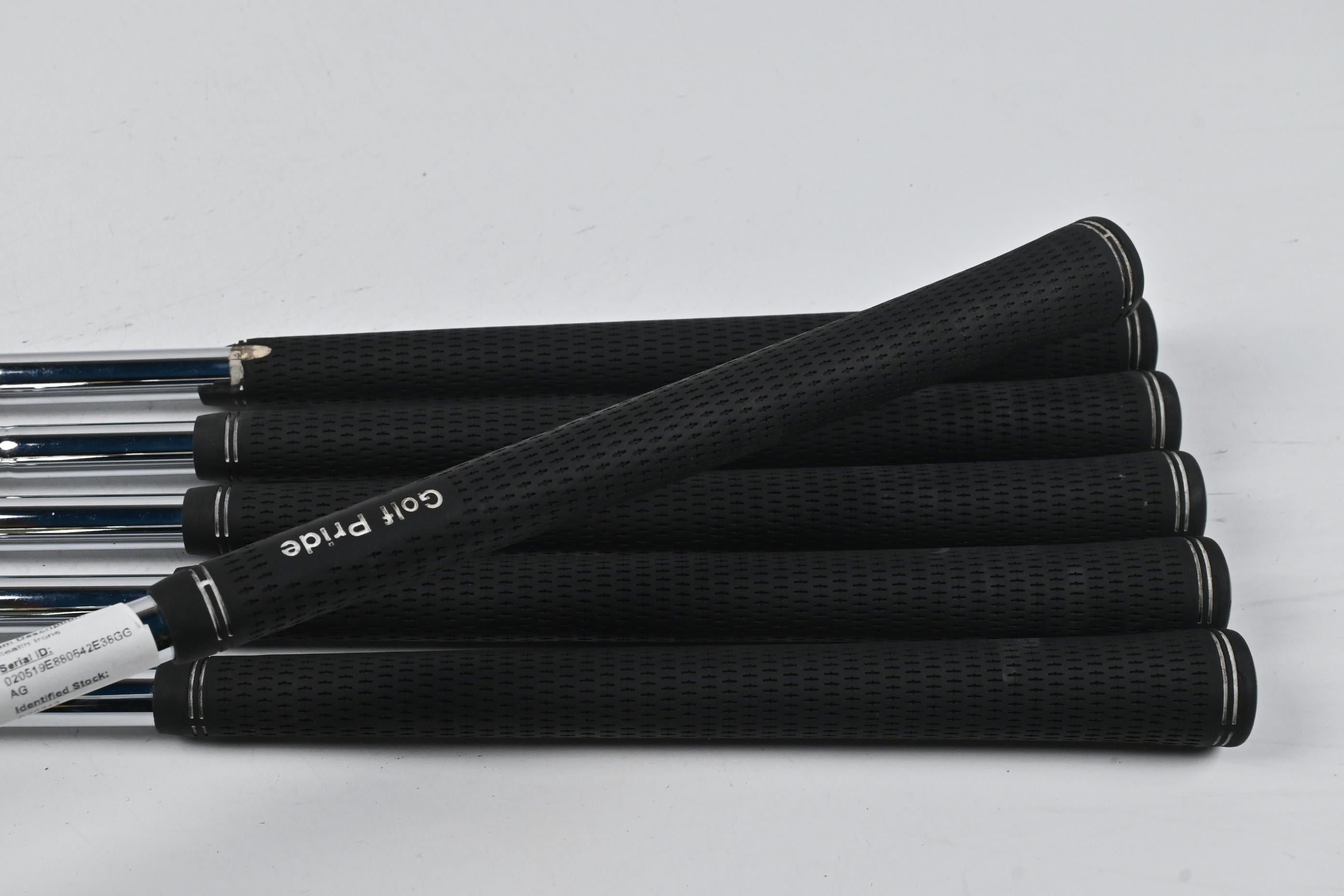 Left Hand Taylormade Stealth Irons / 5-PW / Stiff Flex Dynamic Gold S300 Shafts