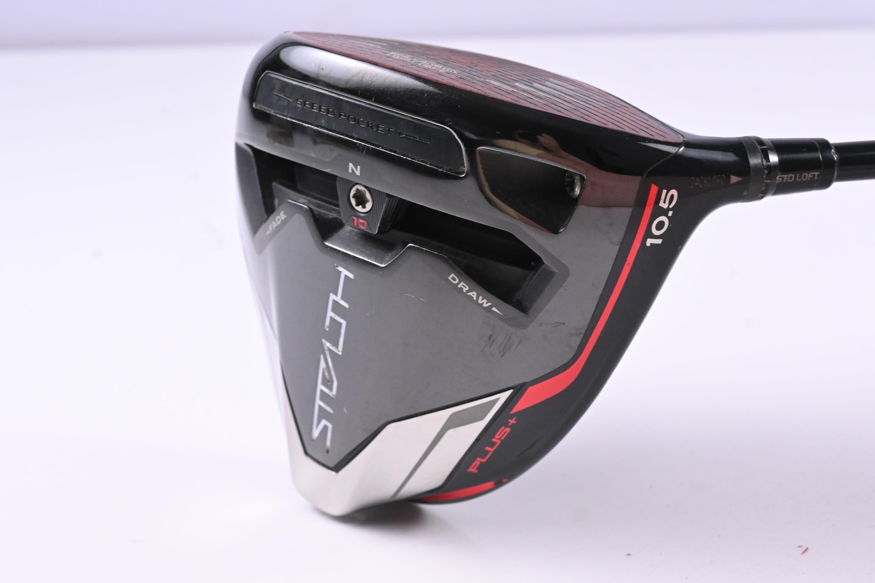Taylormade Stealth Plus Driver / 10.5 Degree / X-Flex Kai'Li White 70 Shaft