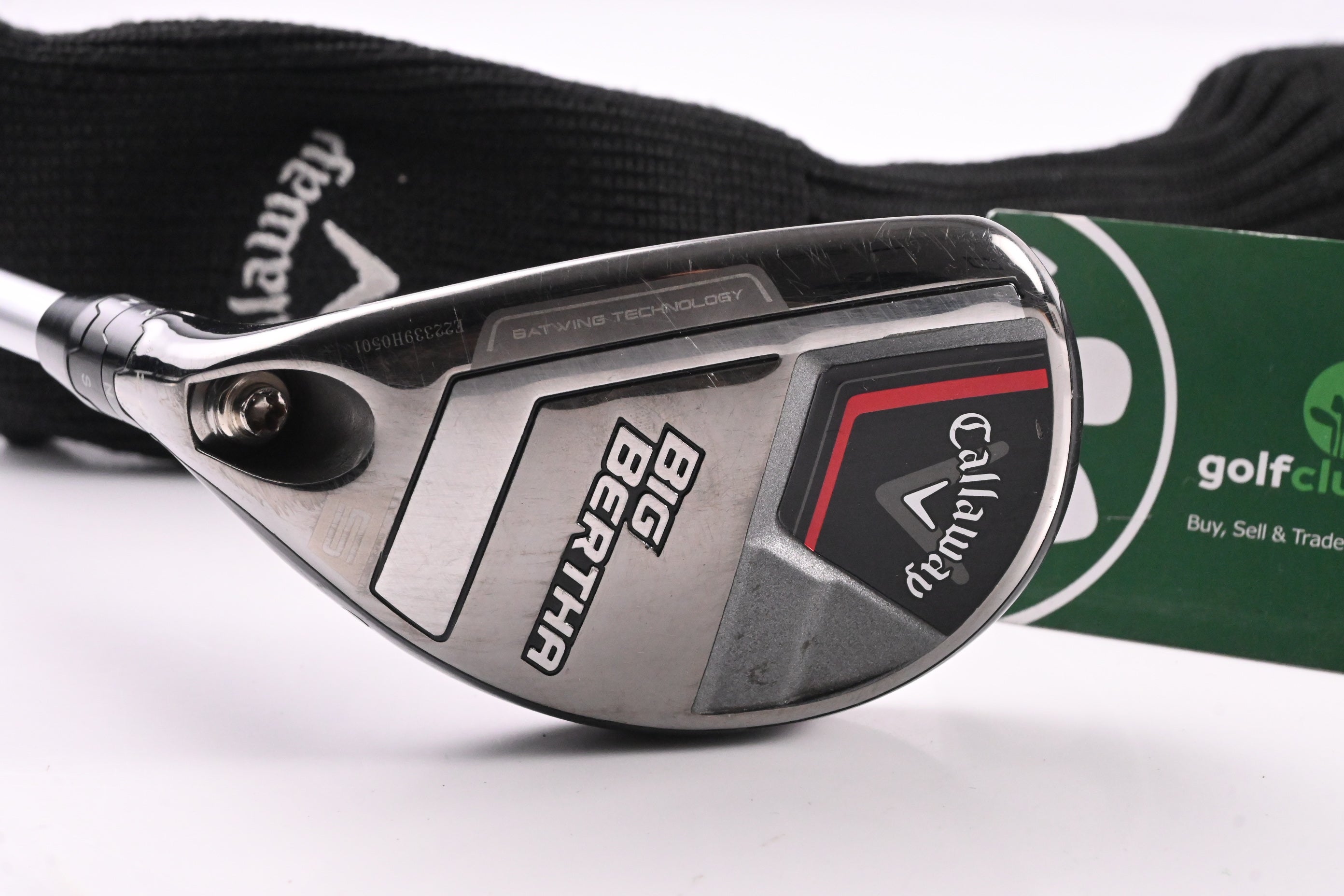 Left Hand Callaway Big Bertha 2023 #5 Hybrid / 24 Degree / Senior Flex Aldila