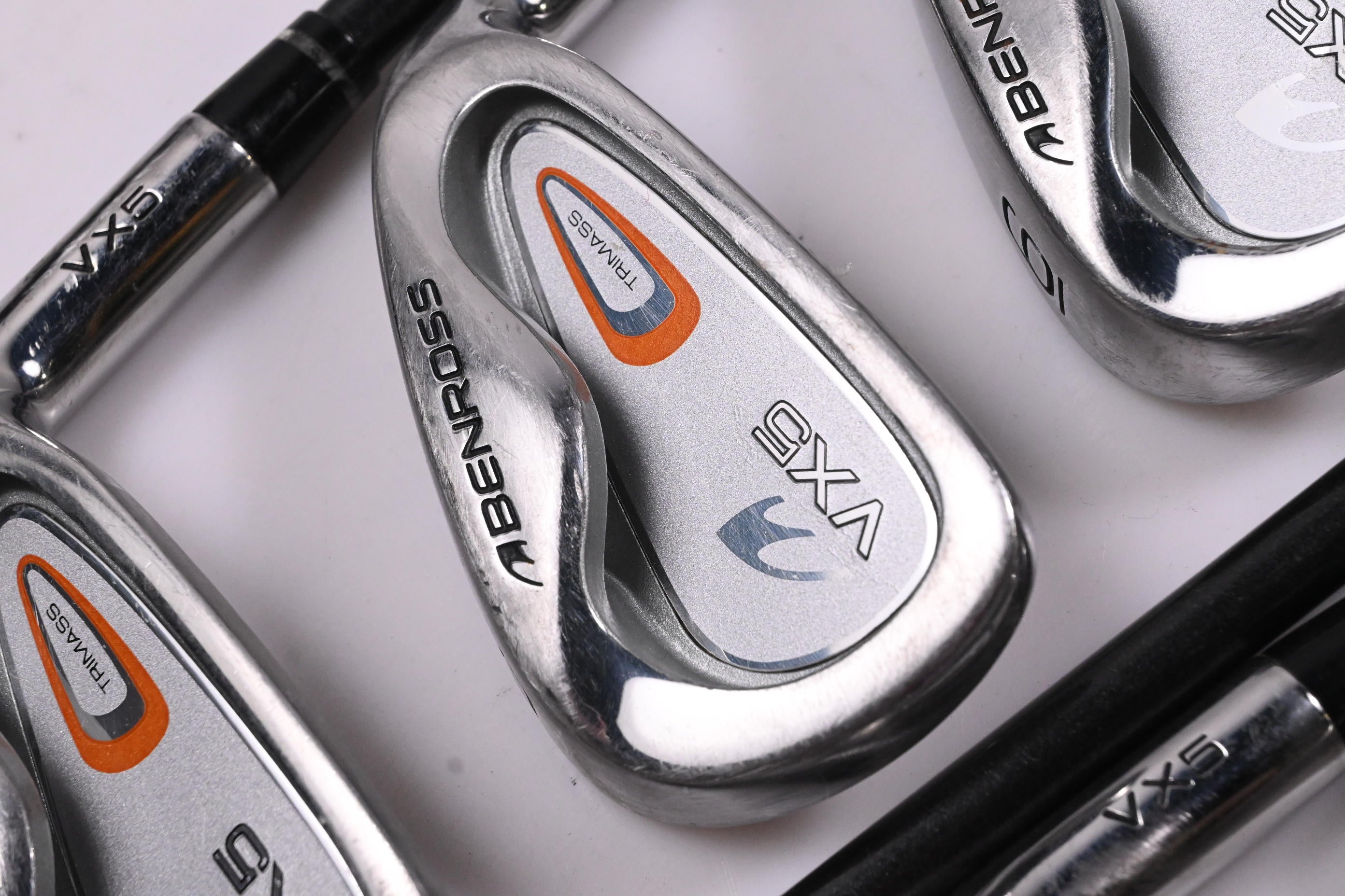 Benross VX5 Irons / 4-PW+SW / Regular Flex Aldila TM-70 Shafts