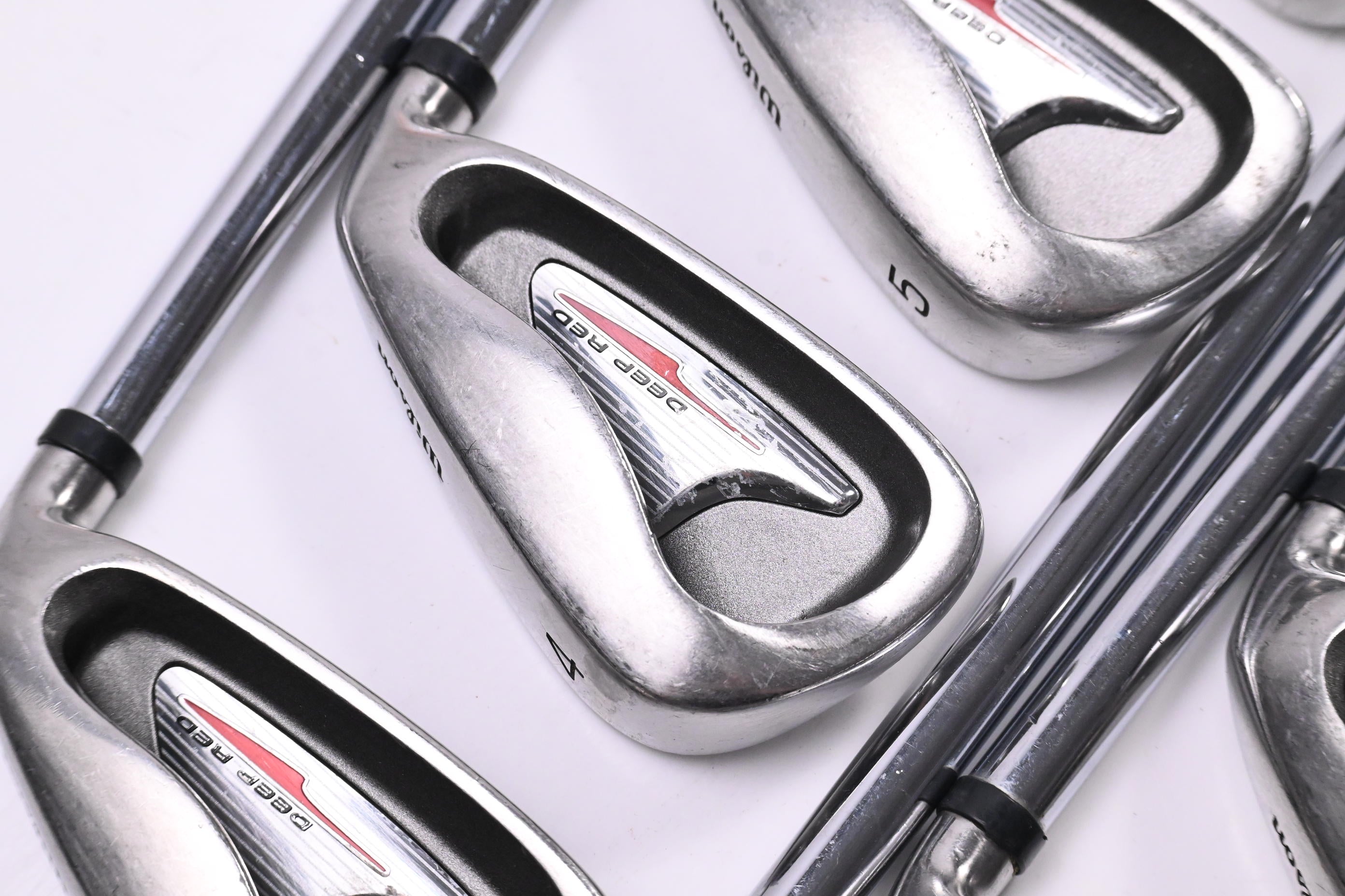 Wilson Deep Red Irons / 3-PW-SW / Regular Flex Wilson Shafts