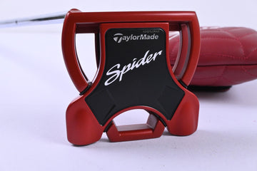 Left Hand Taylormade Spider Red Putter / 34 Inch