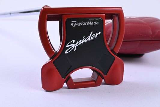 Left Hand Taylormade Spider Red Putter / 34 Inch