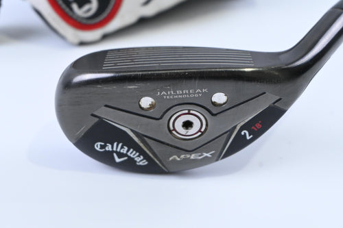 Callaway Apex 2019 #2 Hybrid / 18 Degree / Stiff Flex Catalyst 70 Shaft