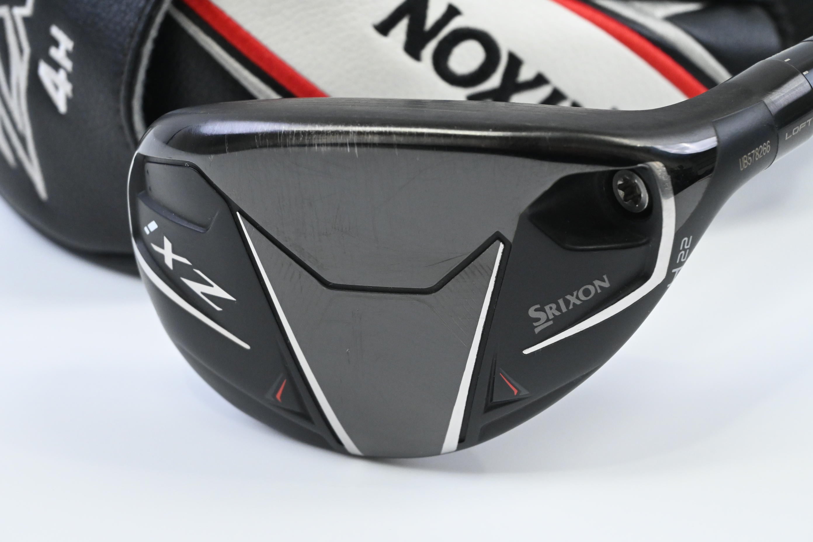 Srixon ZXi #4 Hybrid / 22 Degree / Stiff Flex Evenflow Riptide 80 Shaft