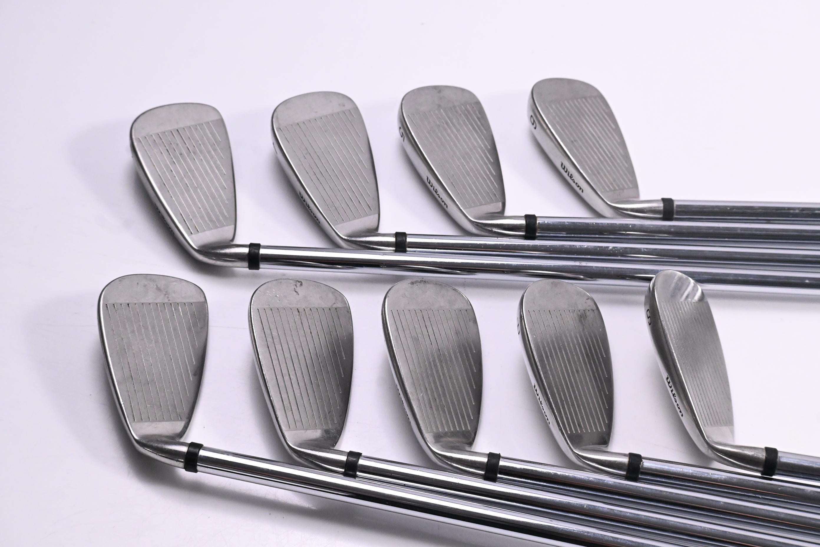 Wilson Deep Red Irons / 3-PW-SW / Regular Flex Wilson Shafts