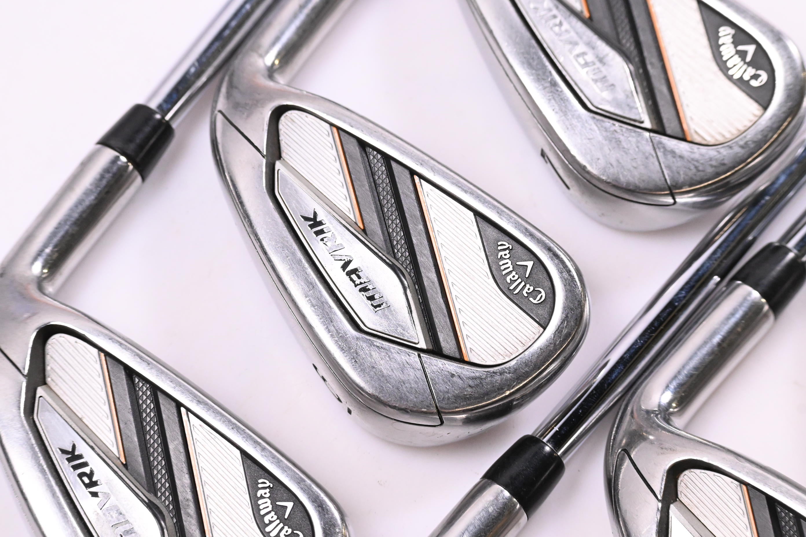 Callaway Mavrik Irons / 5-PW / Stiff Flex Elevate Tour Shafts