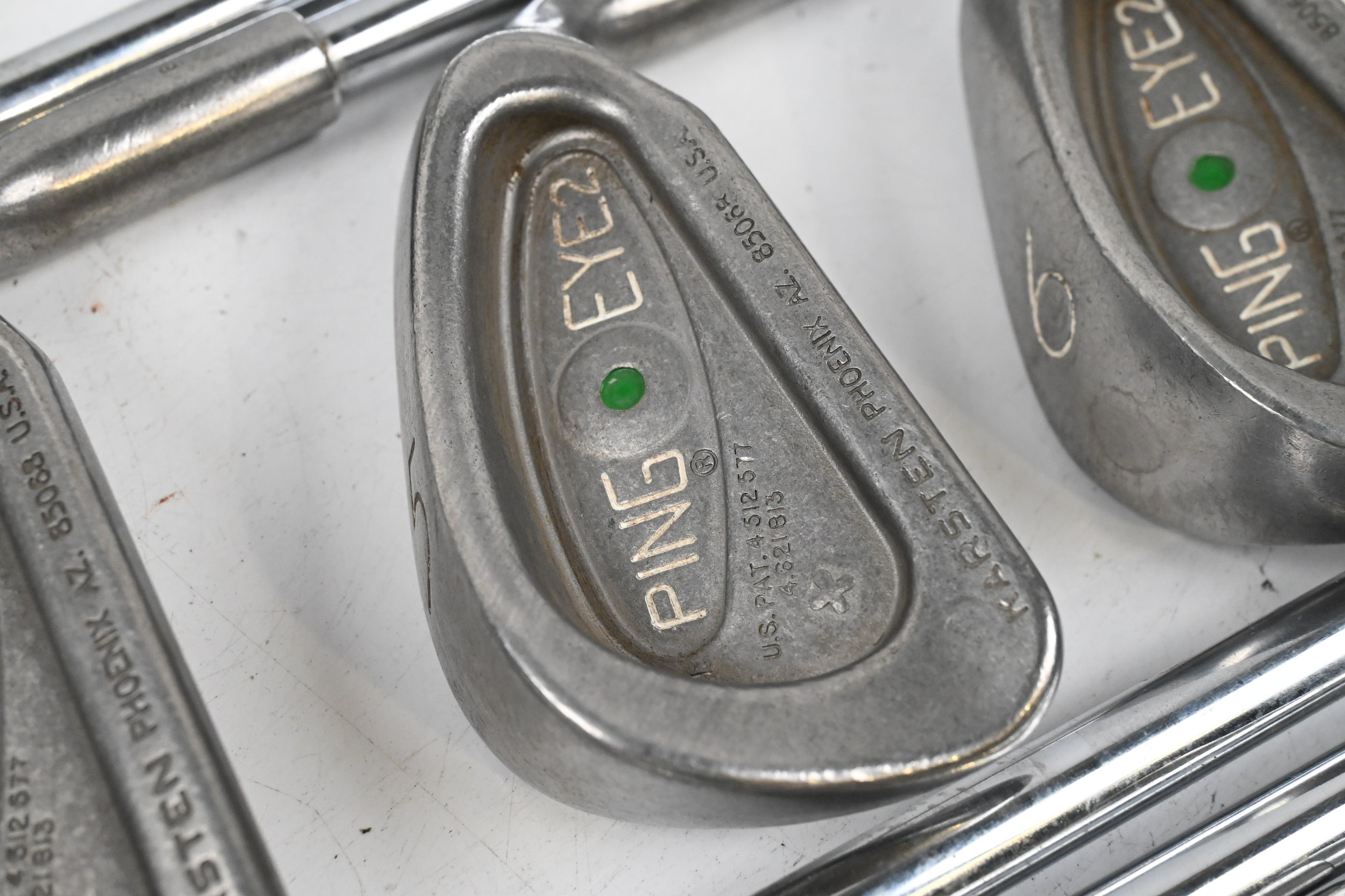 Ping Eye 2+ Irons / 3-PW / Green Dot / Stiff Flex Ping Karsten JZ Shafts