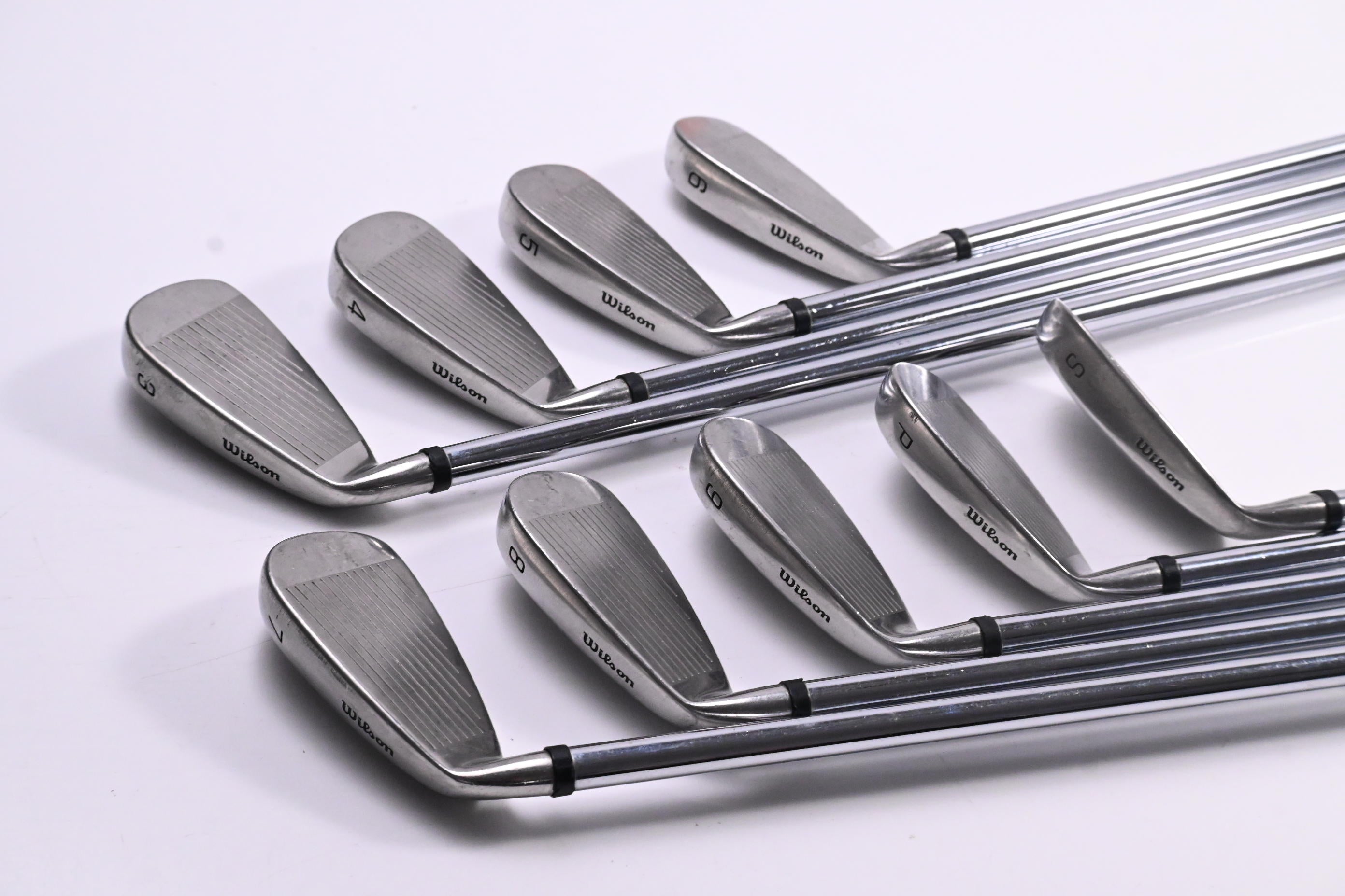 Wilson Deep Red Irons / 3-PW-SW / Regular Flex Wilson Shafts