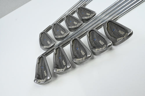 Ping ISI-K Irons / 2-PW / Blue Dot / Stiff Flex Ping JZ Cushin Shafts