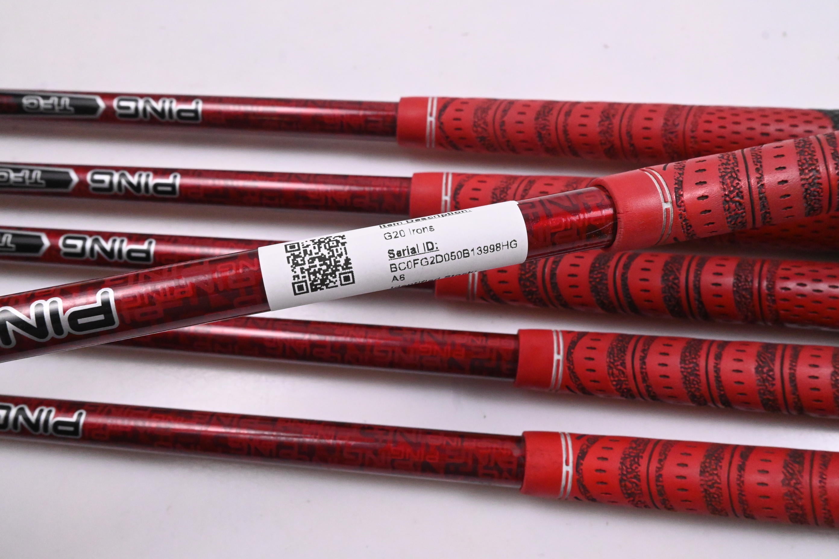 Ping G20 Irons / 4-9i / Blue Dot / Senior Flex Ping TFC 169 Shafts