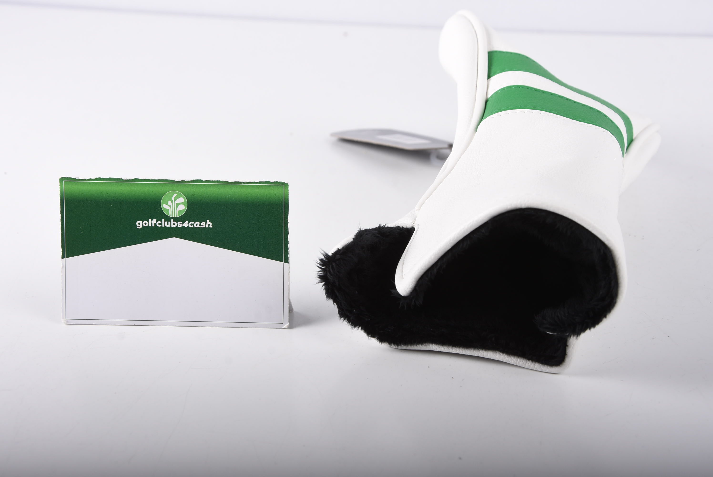 Golfclubs4cash Branded Headcover - Fairway / White &amp; Green