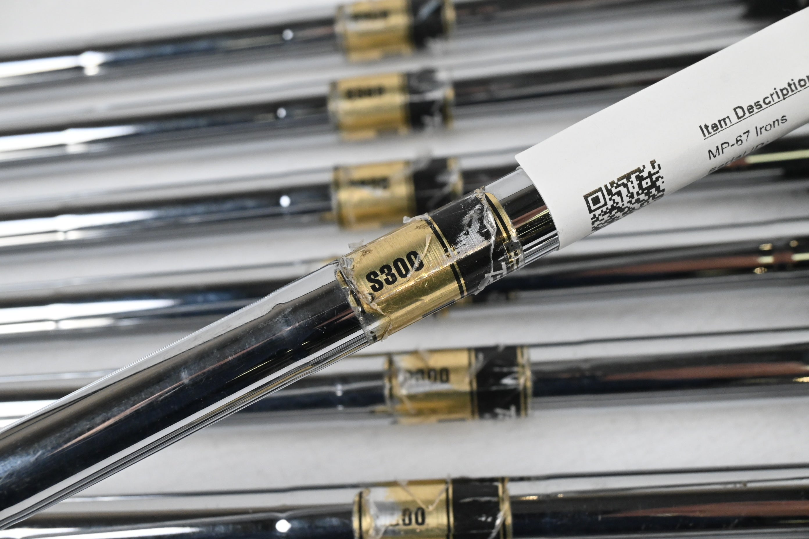 Mizuno MP-67 Irons / 2-PW / Stiff Flex Dynamic Gold S300 Shafts