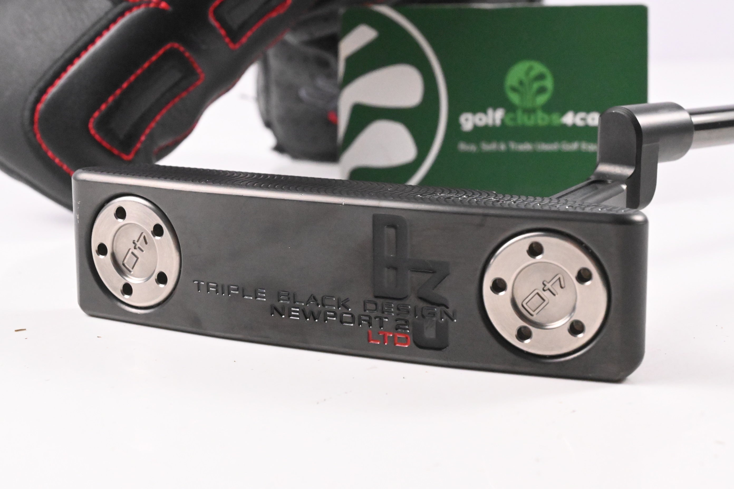 Scotty Cameron B3 Triple Black Design LTD Newport 2 Putter / 33 Inch