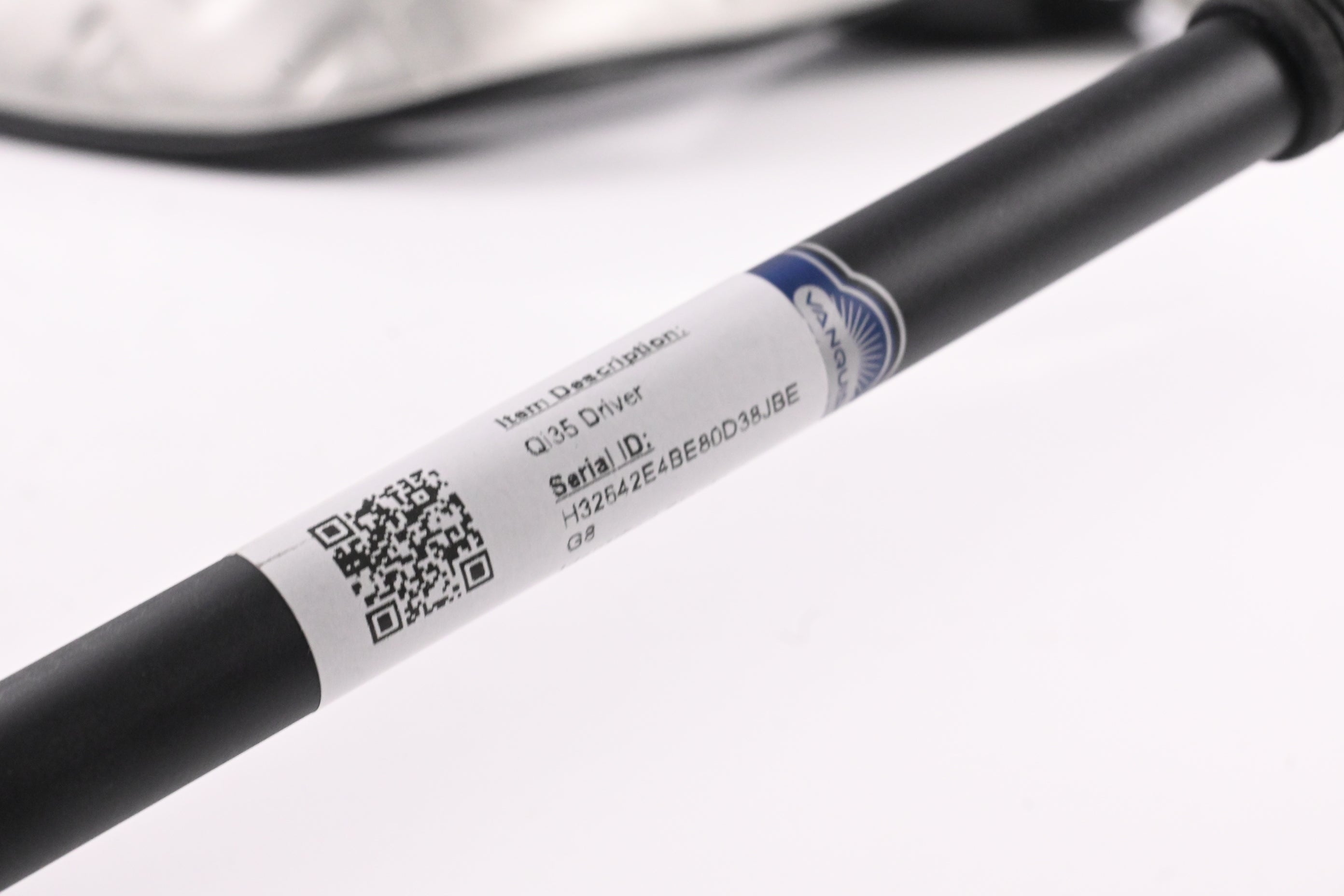 Taylormade Qi35 Driver / 12 Degree / Regular Flex Vanquish 5 Shaft