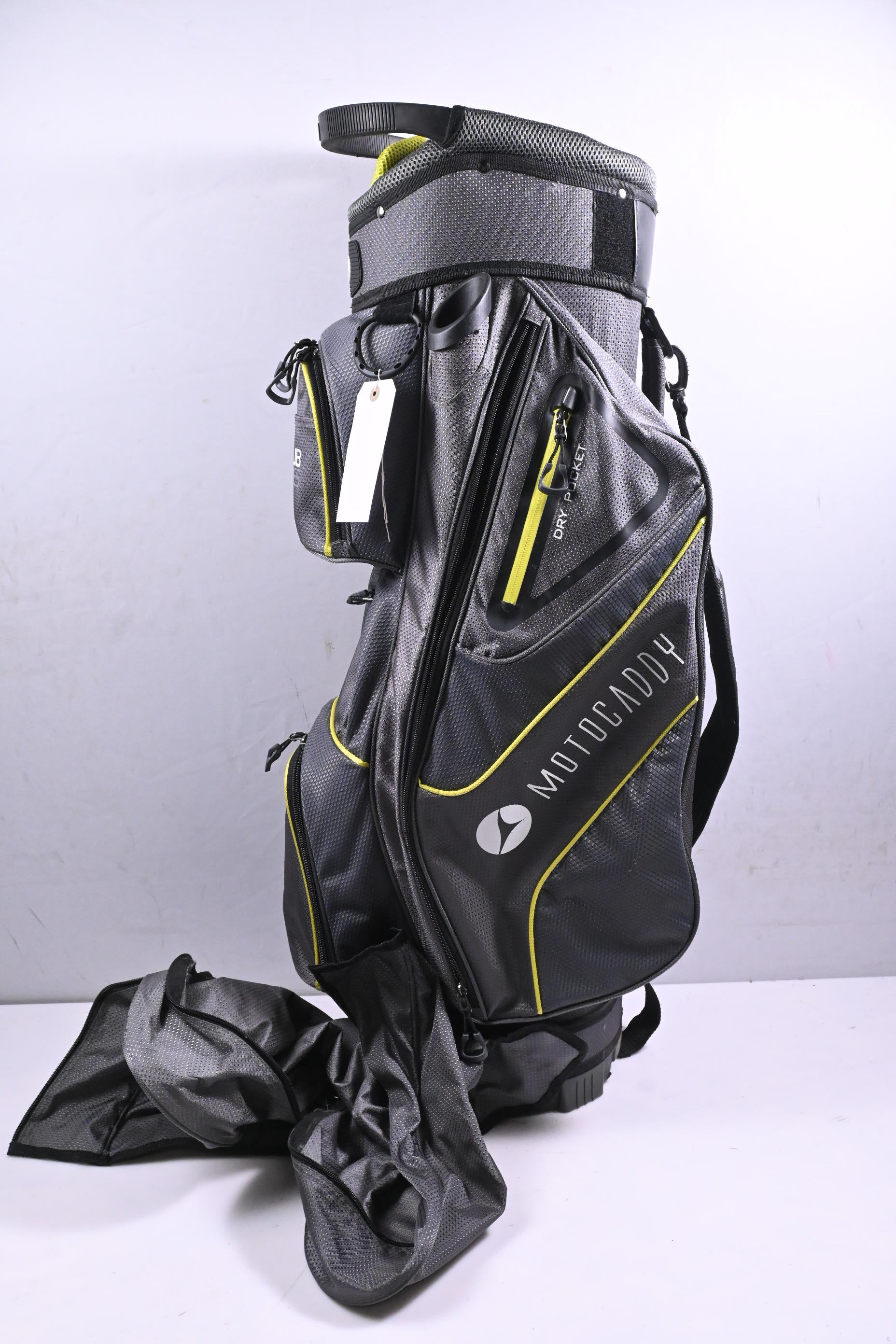 Motocaddy Club Series Cart Bag / 14-Way Divider / Grey