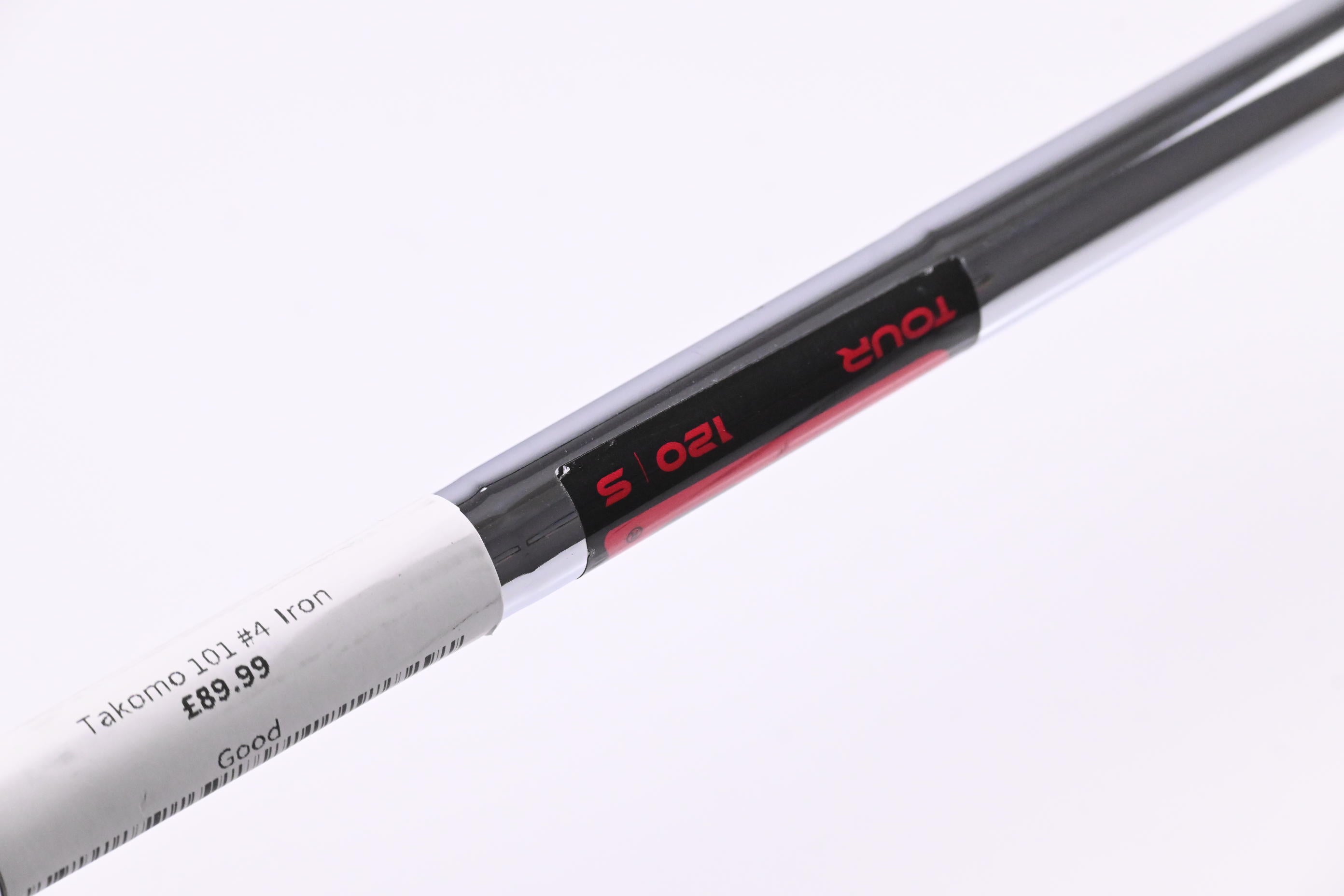 Takomo 101 #4 Iron / 20.5 Degree / Stiff Flex KBS Tour 120 Shaft