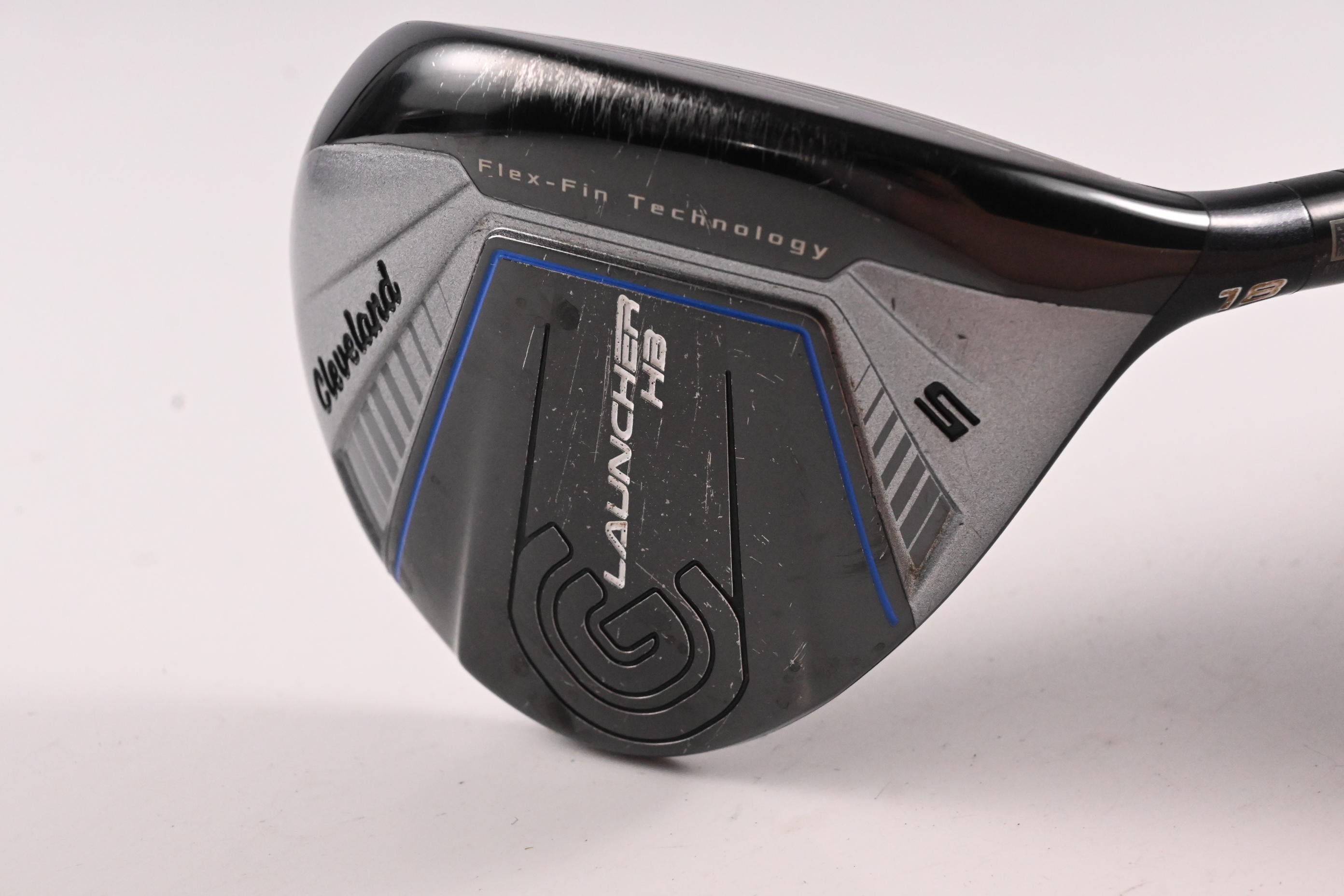 Cleveland Launcher HB #5 Wood / 18 Degree / Stiff Flex Miyazaki C.Kua 5 Shaft