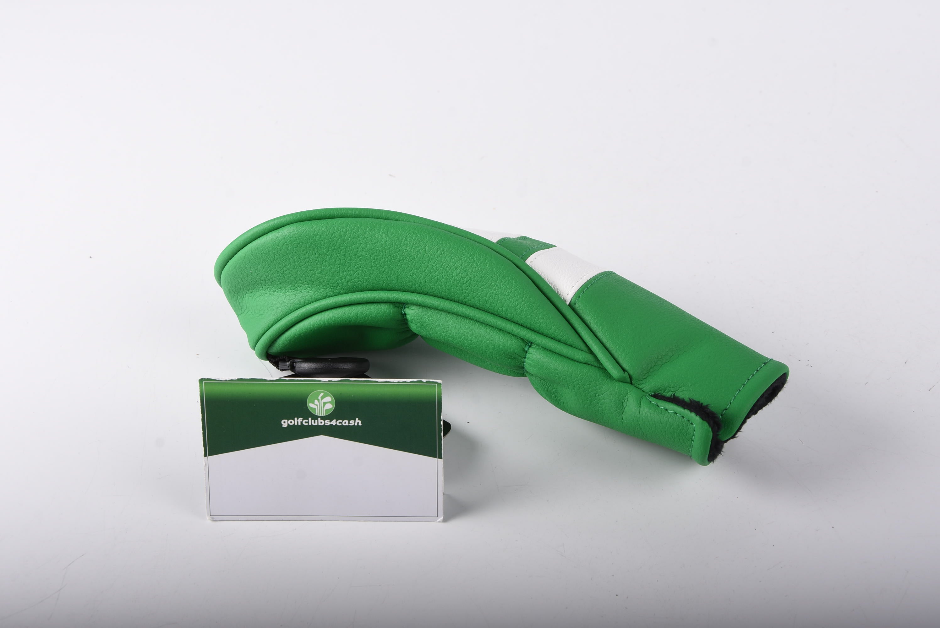 Golfclubs4cash Branded Headcover - Hybrid / Green &amp; White
