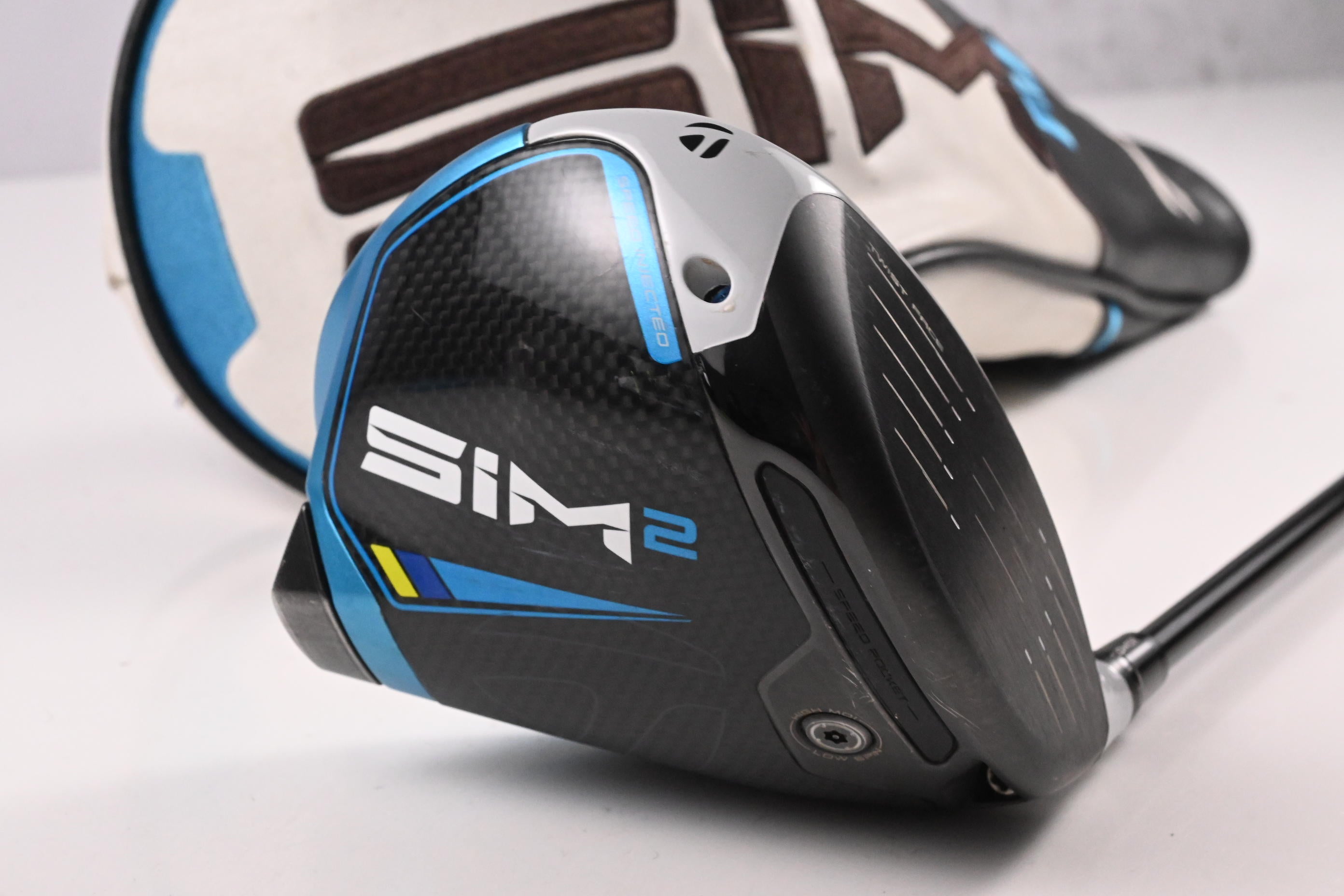Taylormade SIM2 Driver / 9 Degree / Stiff Flex HZRDUS Smoke RDX Blue 60 Shaft