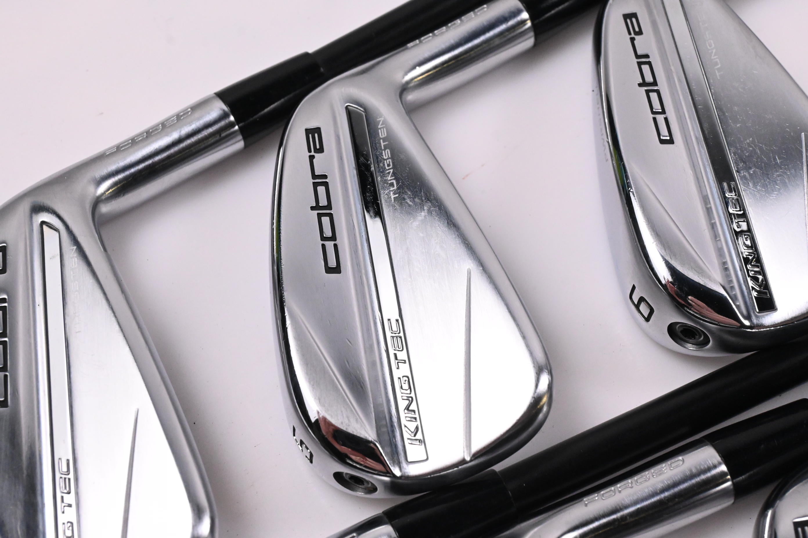 Cobra 2025 King Tec Irons / 4-PW / Stiff Flex KBS Tour Graphite Iron 85 Shafts