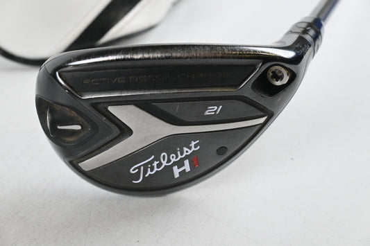 Titleist 818 H1 #3 Hybrid / 21 Degree / X-Flex Aldila Rogue M.AX 85 Shaft