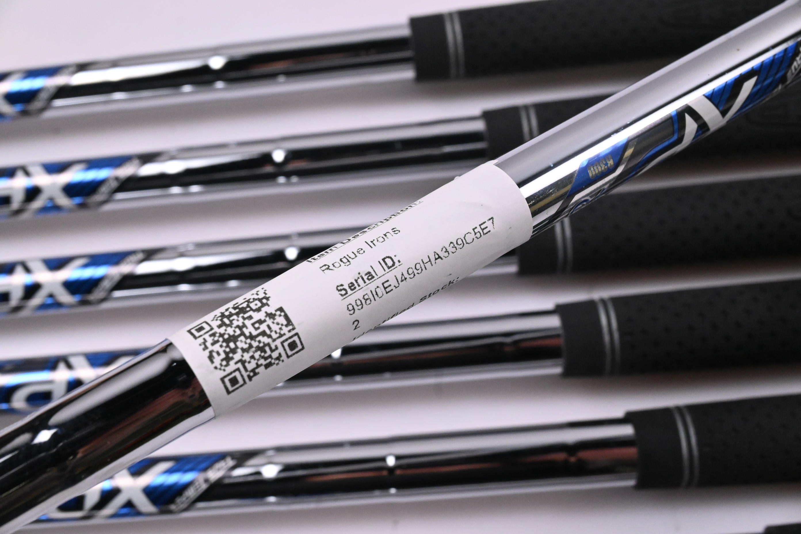 Callaway Rogue Irons / 5-PW+SW / Regular Flex XP 95 R300 Shafts