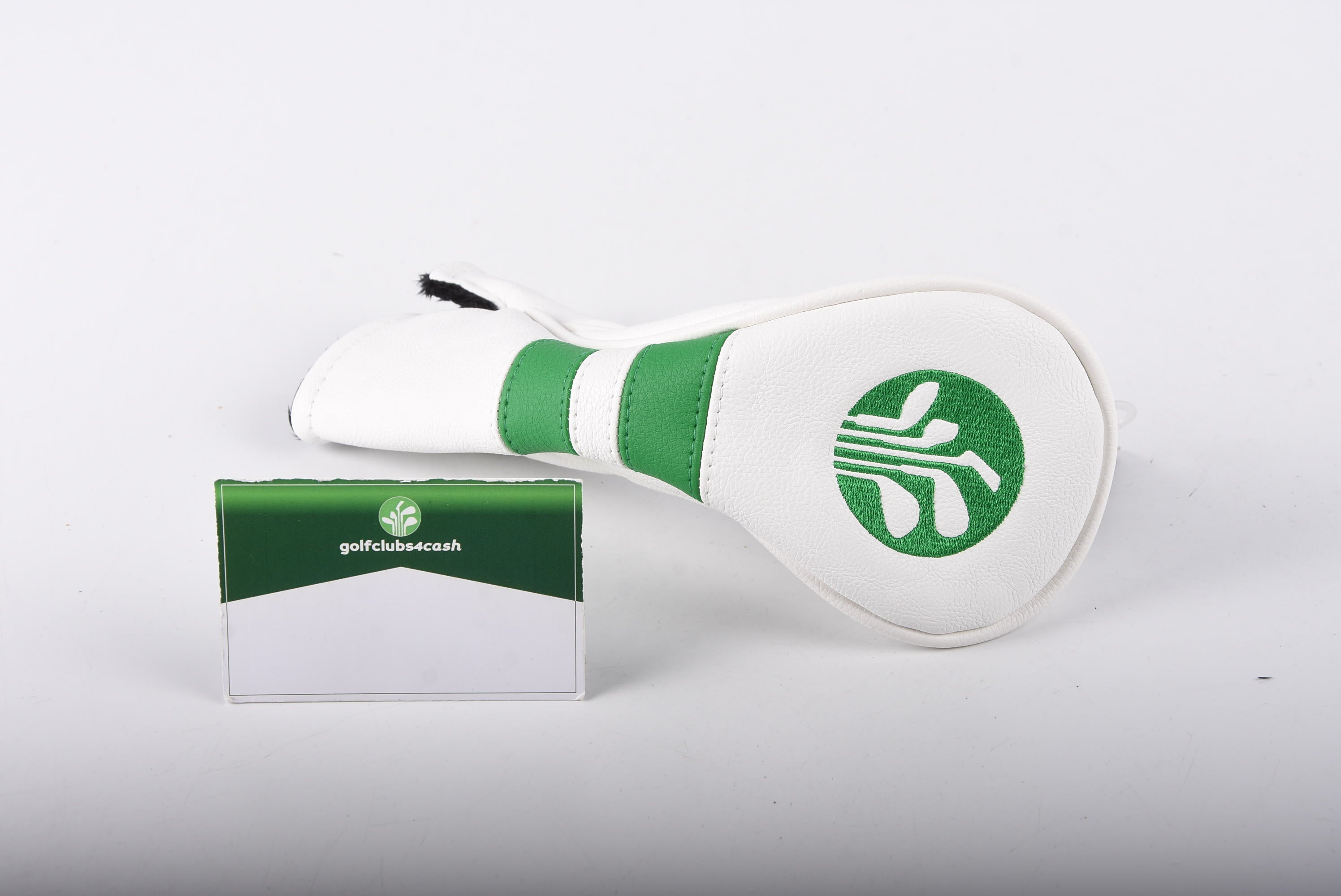 Golfclubs4cash Branded Headcover - Hybrid / White &amp; Green