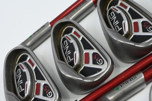 Ping G15 Irons / 4-PW+SW / Green Dot / Regular Flex Ping TFC 149 Shafts