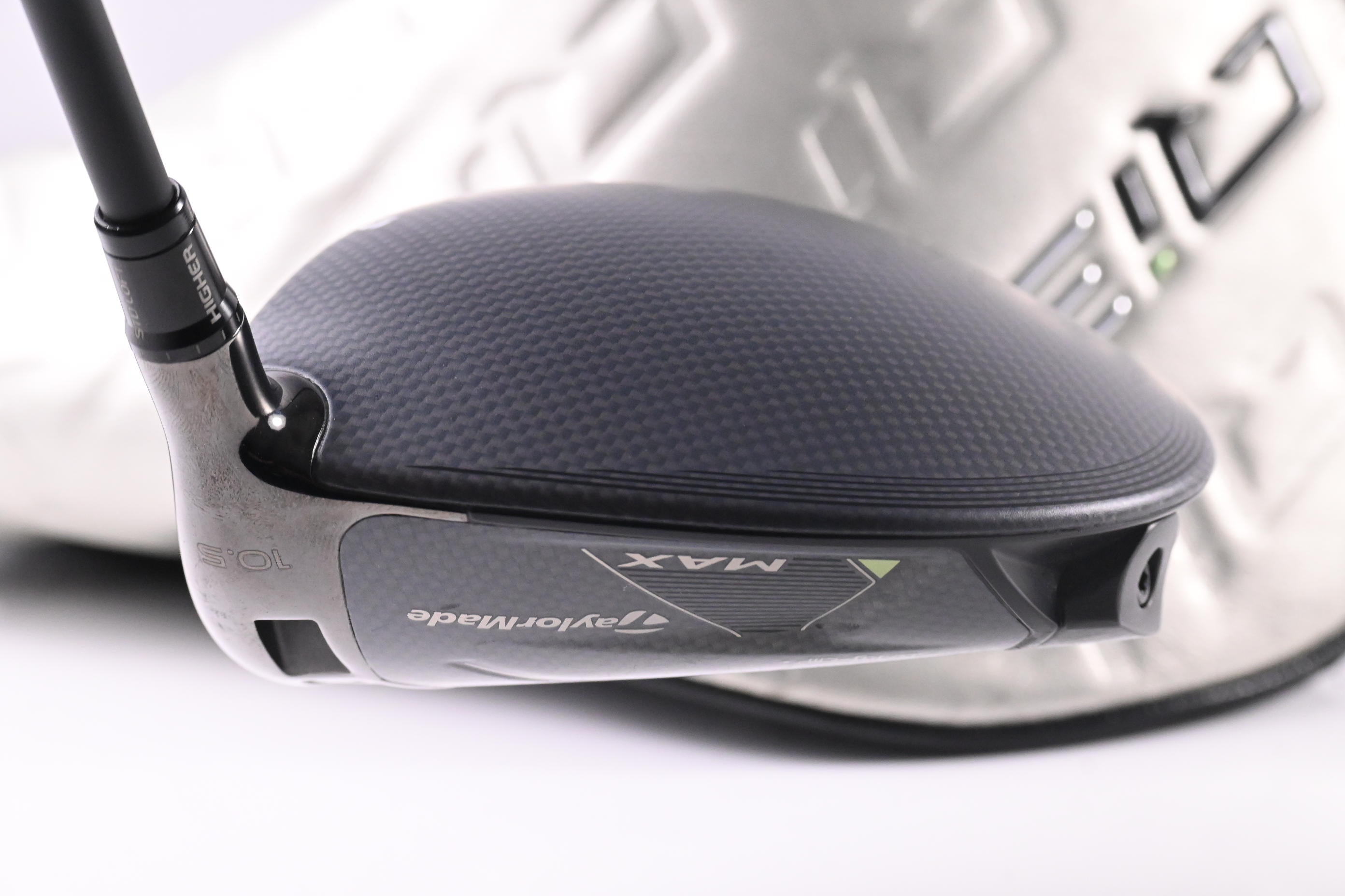 Taylormade Qi35 Max Driver / 10.5 Degree / Stiff Flex Kai'li Darkwaves Blue CB